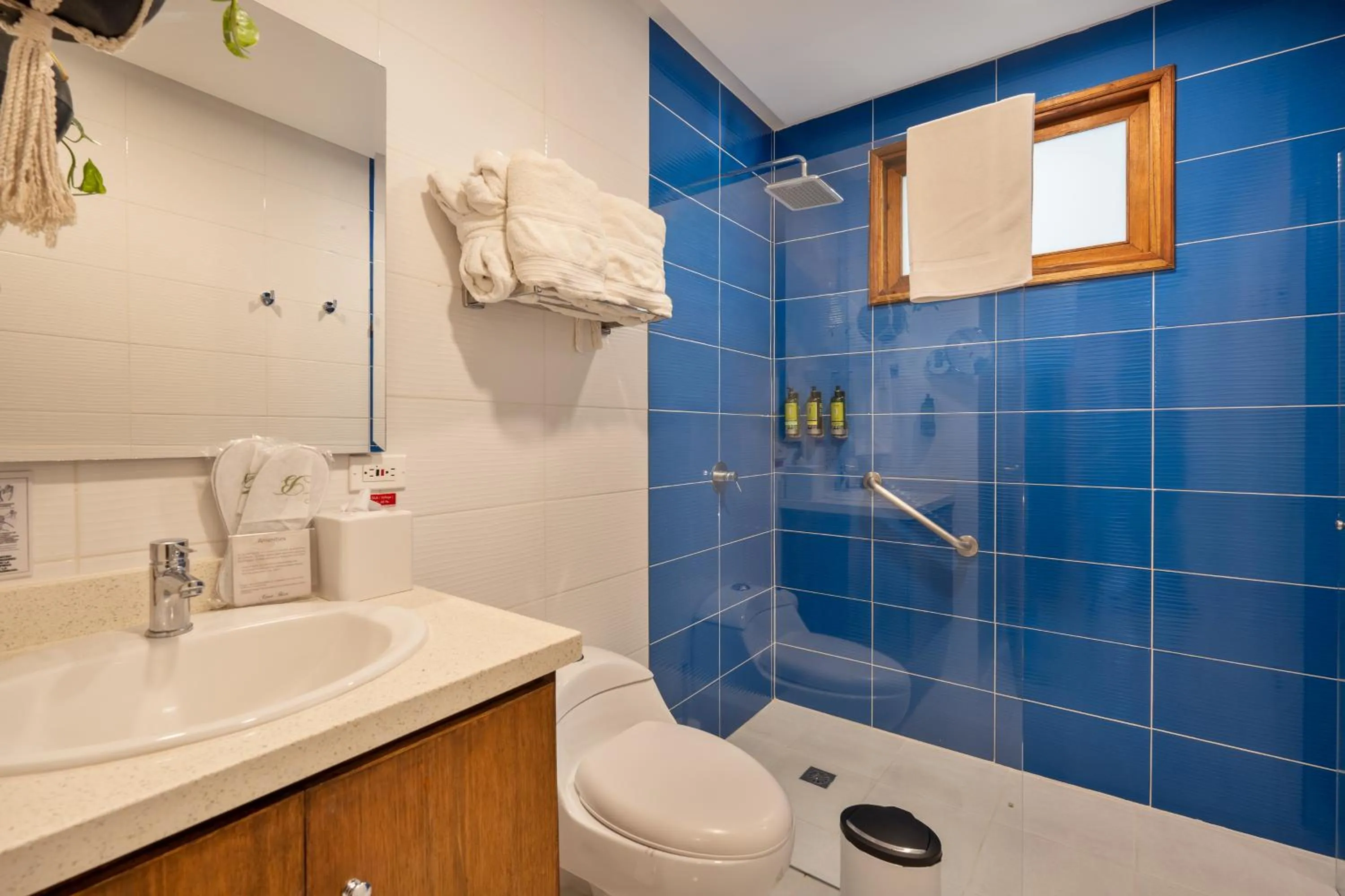 Bathroom in Casa Bixa Hotel Boutique -Santa Fe de Antioquia- Mayores de 12 años