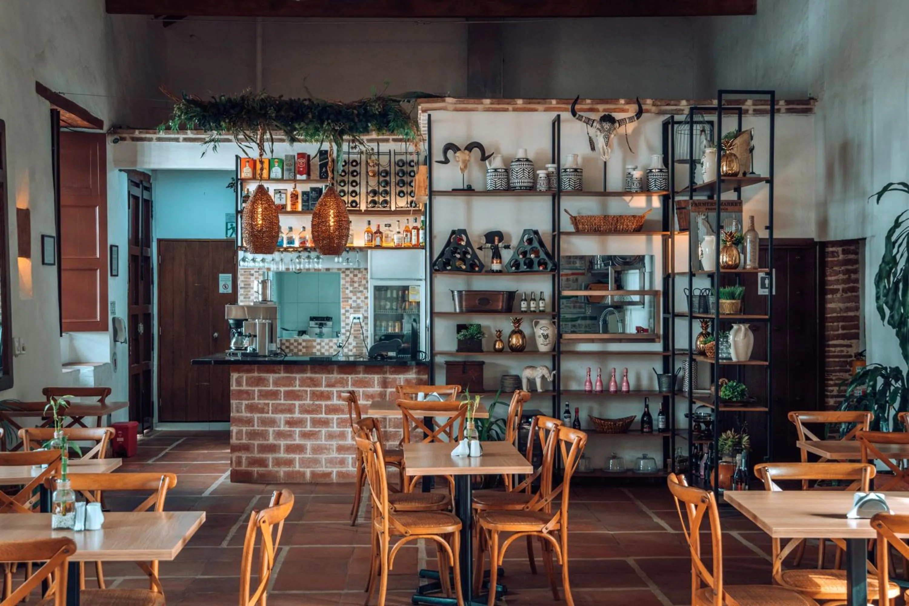 Restaurant/places to eat in Casa Bixa Hotel Boutique -Santa Fe de Antioquia- Mayores de 12 años