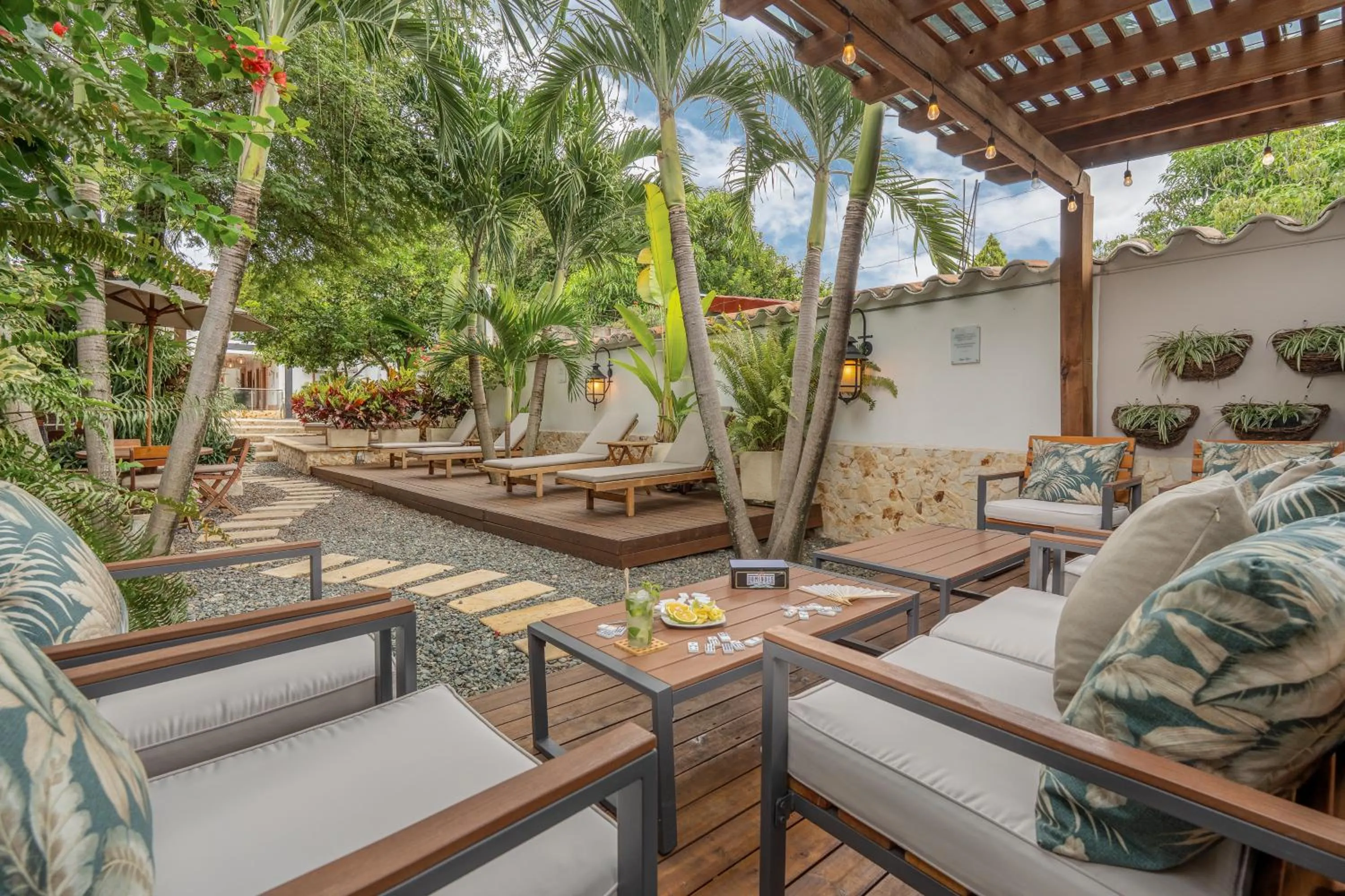 Balcony/Terrace in Casa Bixa Hotel Boutique -Santa Fe de Antioquia- Mayores de 12 años