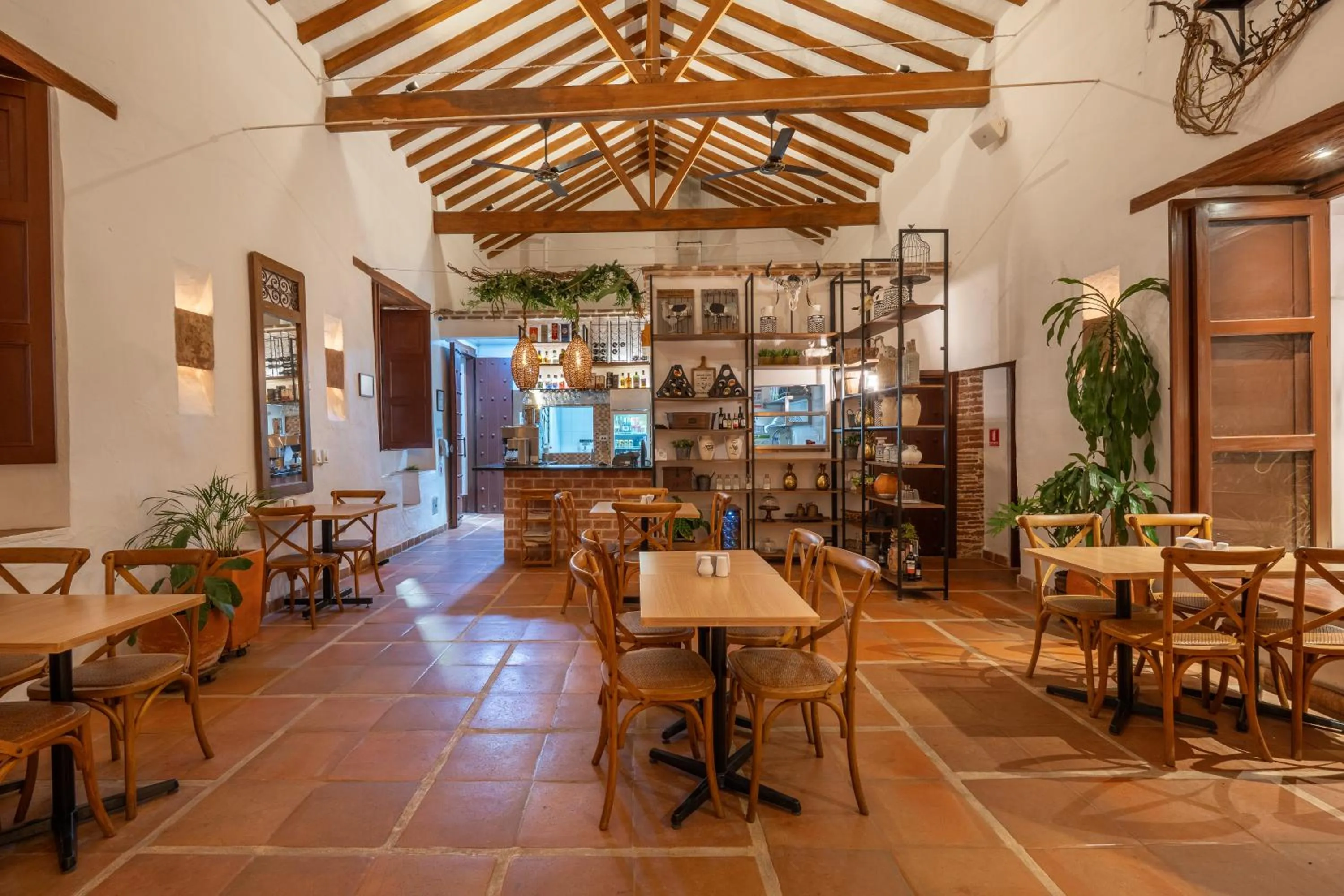 Restaurant/places to eat in Casa Bixa Hotel Boutique -Santa Fe de Antioquia- Mayores de 12 años