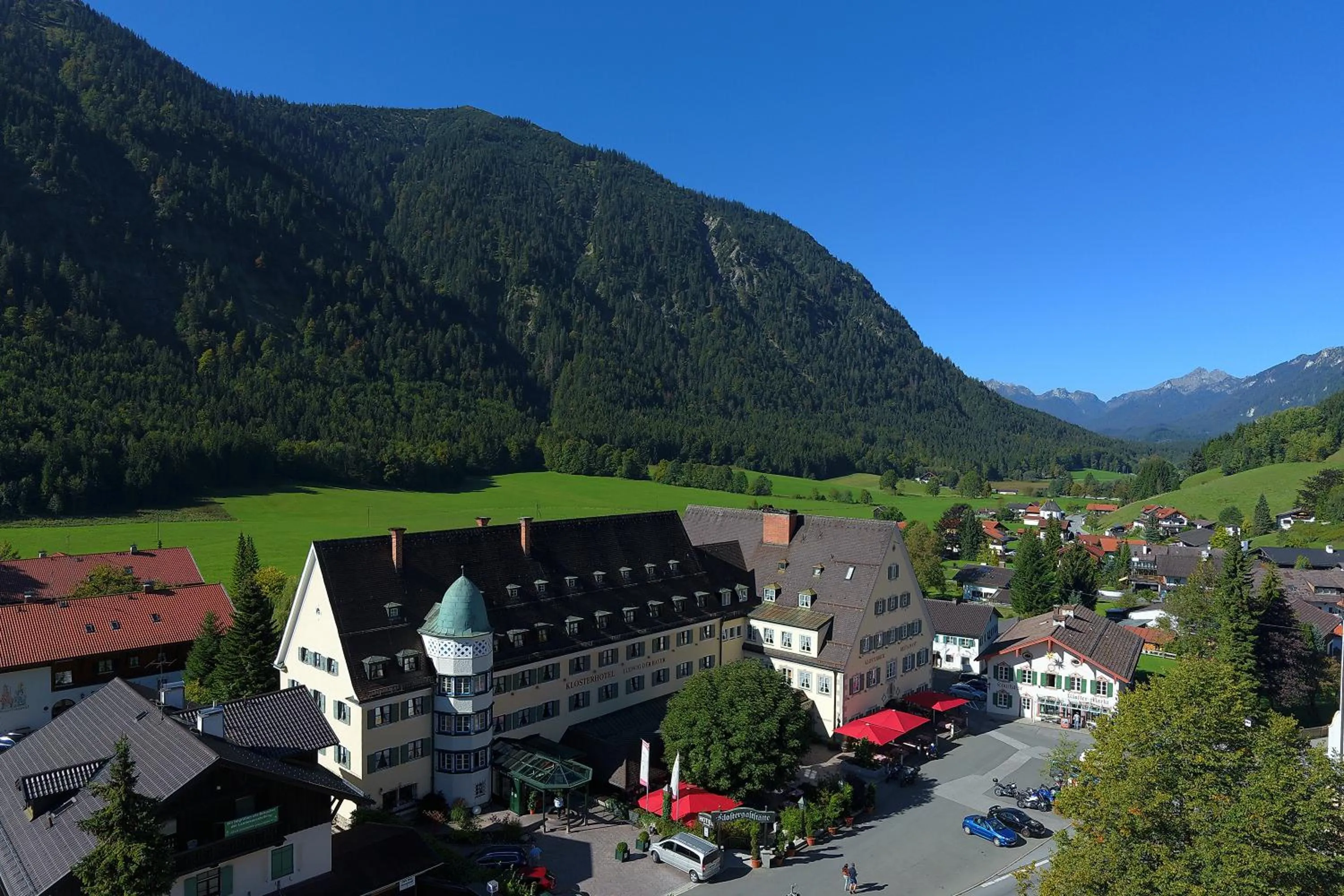 Bird's eye view in Hotel Klosterhotel Ludwig der Bayer
