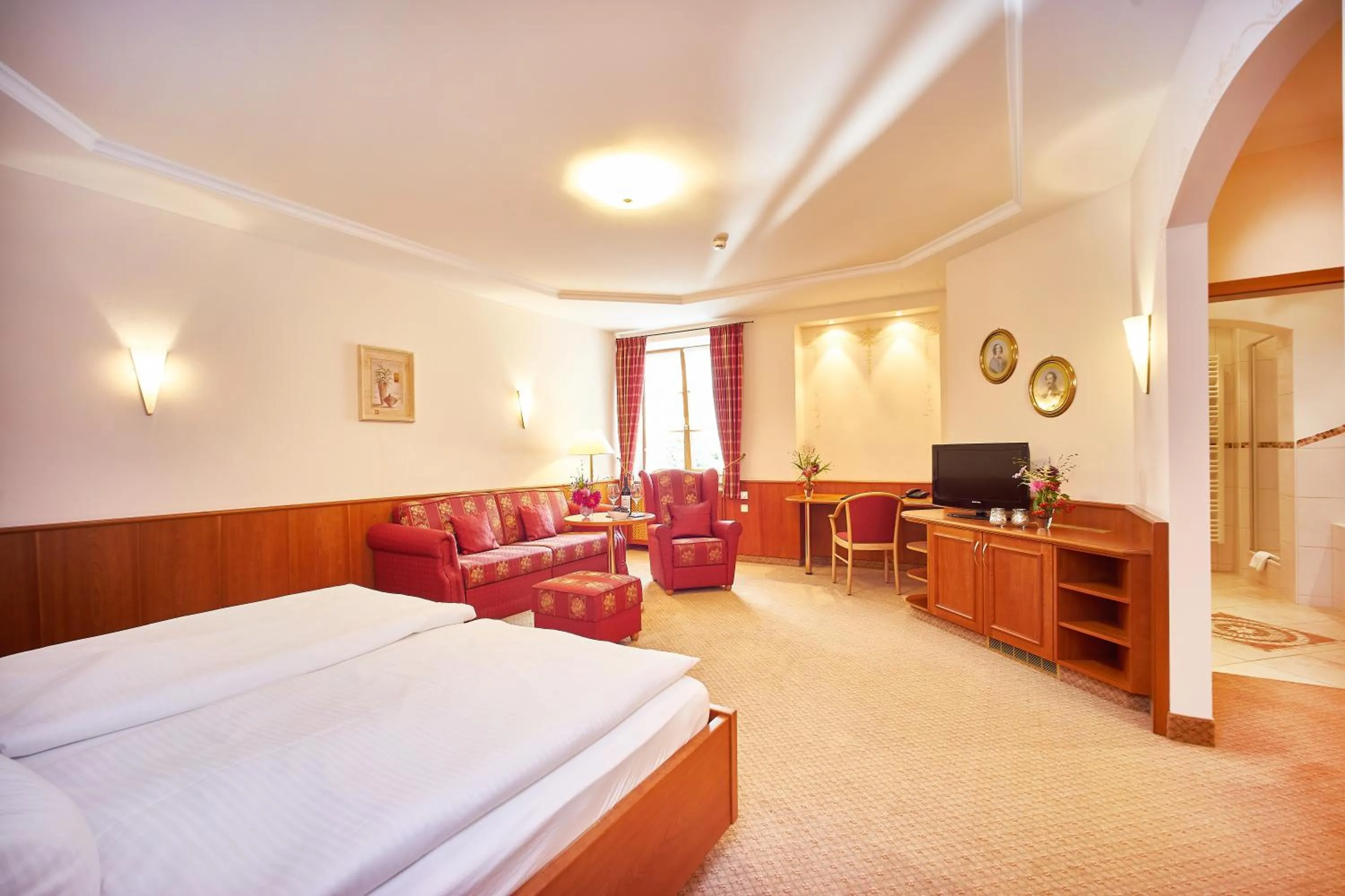 Photo of the whole room, Bed in Hotel Klosterhotel Ludwig der Bayer