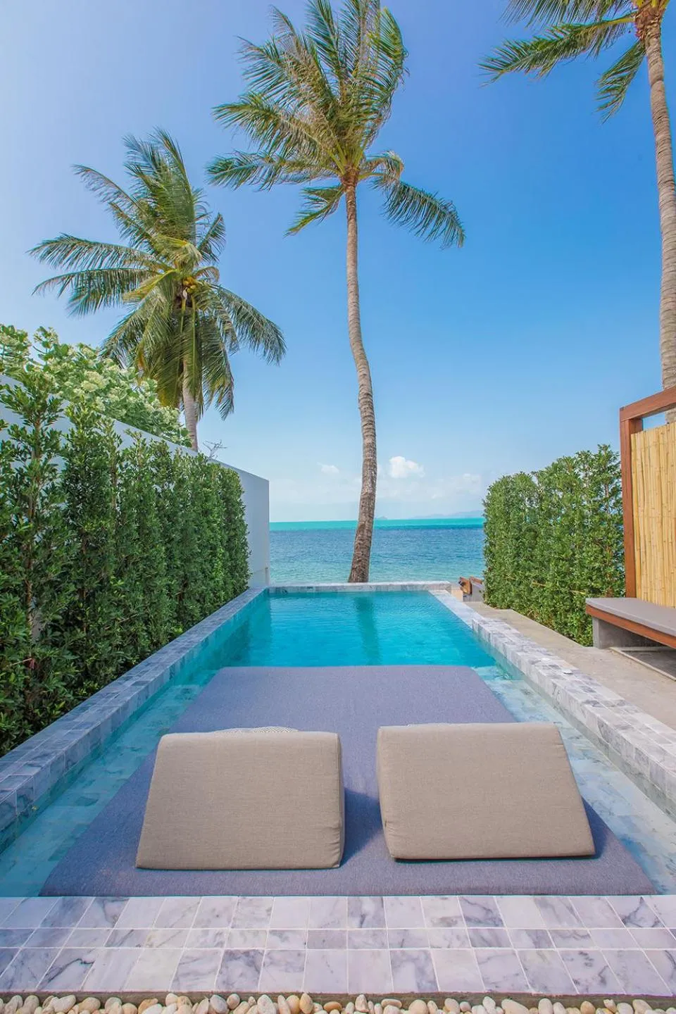Pool view in White Whale Beachfront Pool Villa