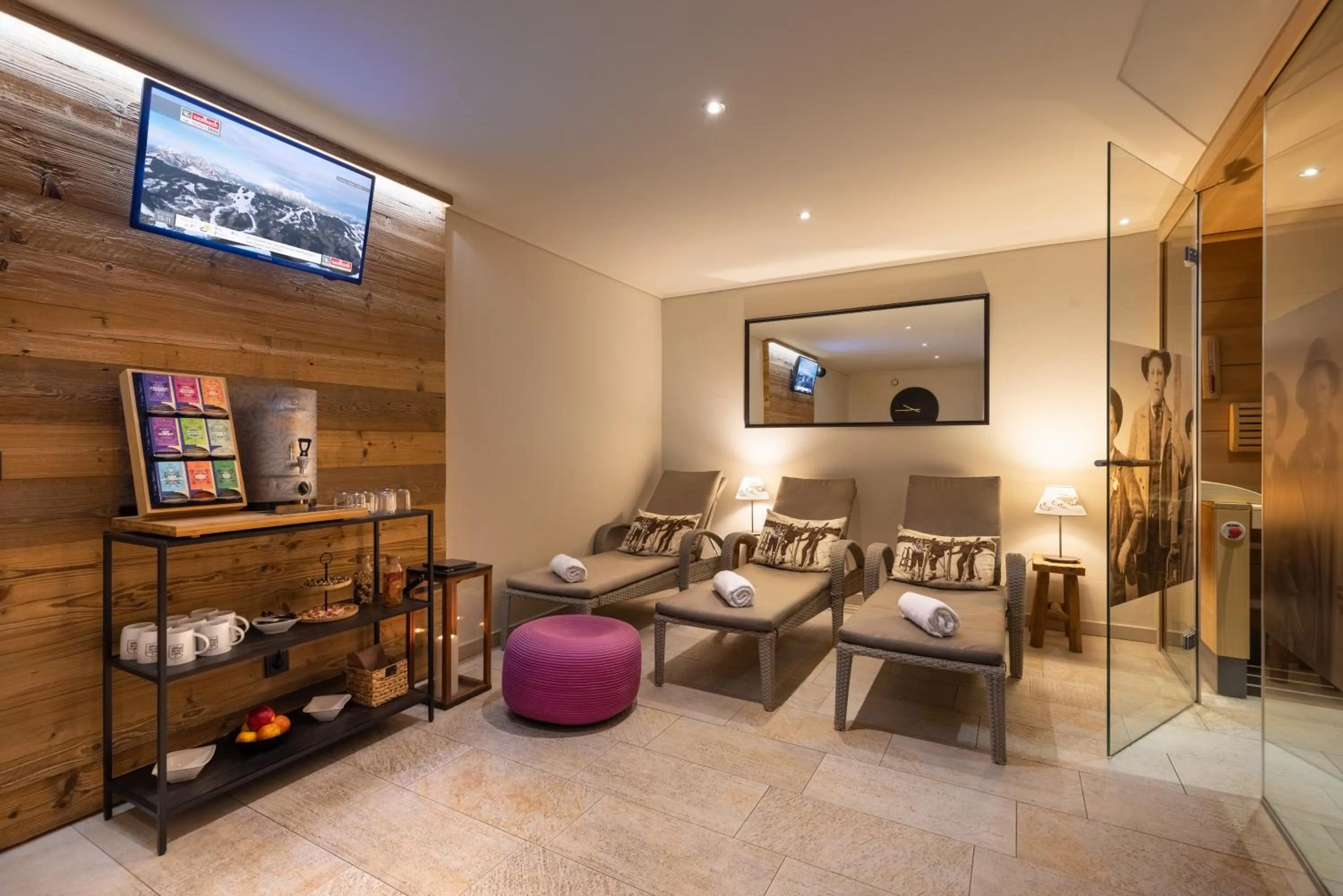 Sauna in Boutique Hotel ANYBODY