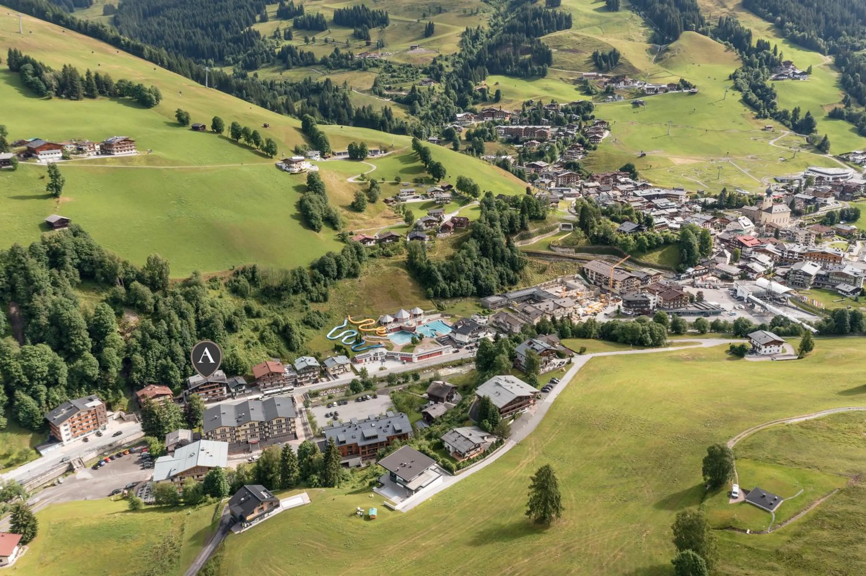 Bird's eye view in Boutique Hotel ANYBODY