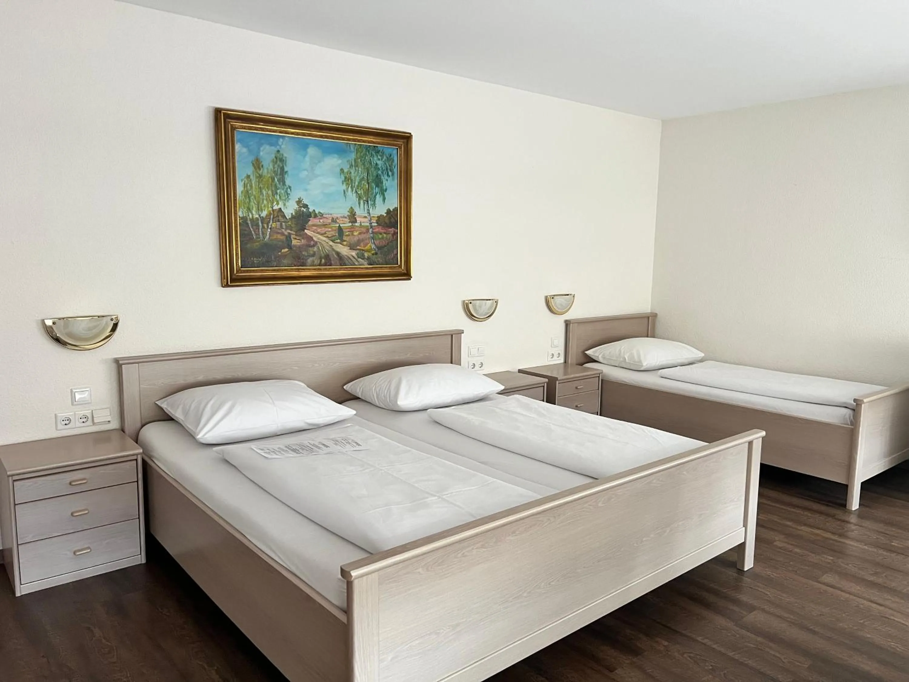 Bed in Hotel Fantasie