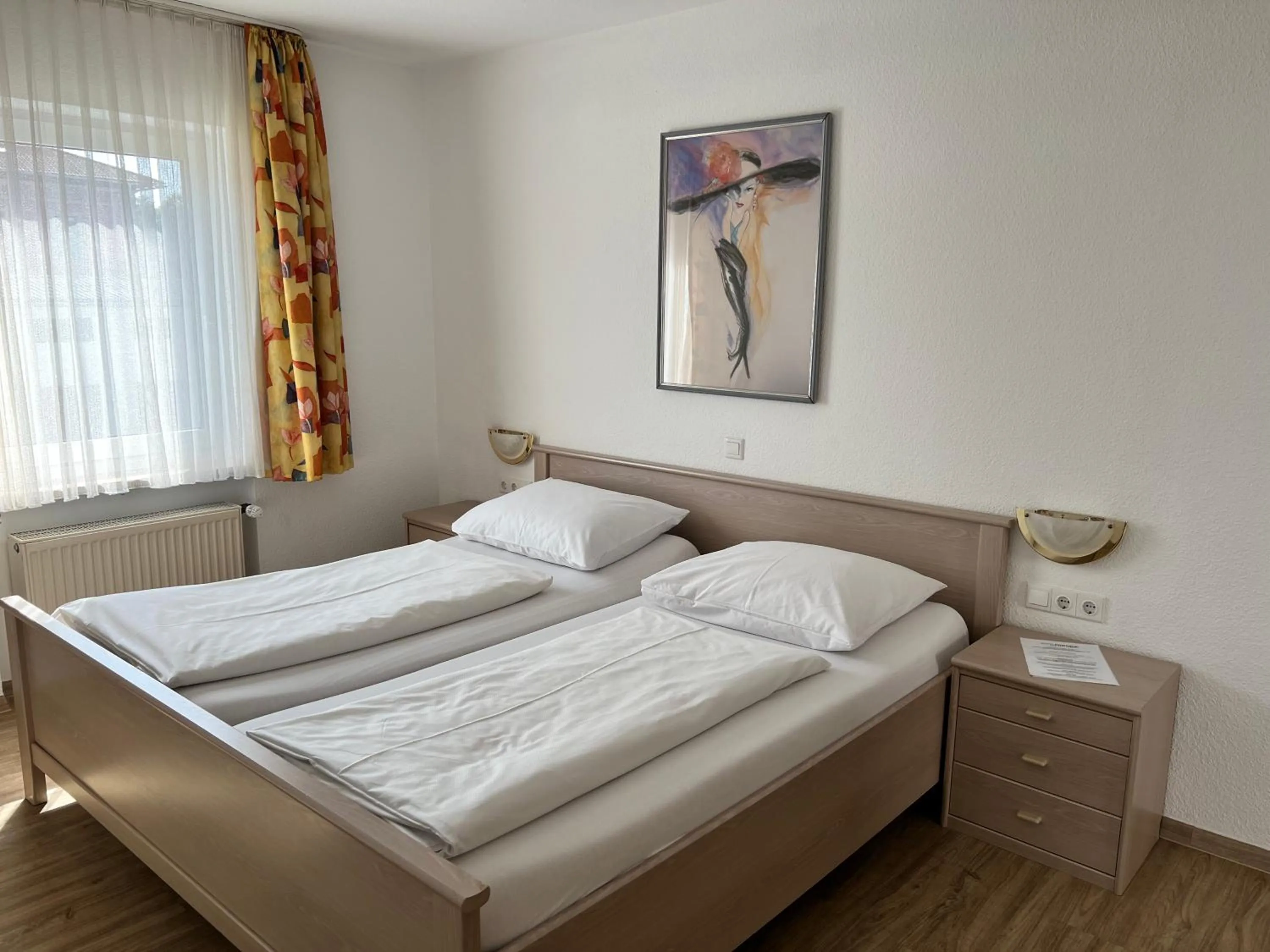 Bed in Hotel Fantasie