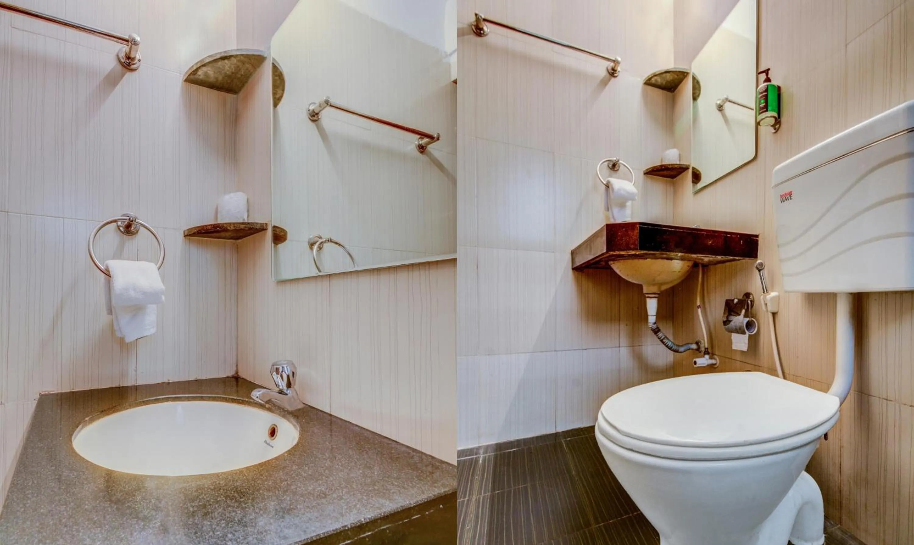 Bathroom in Treebo Iris Suites