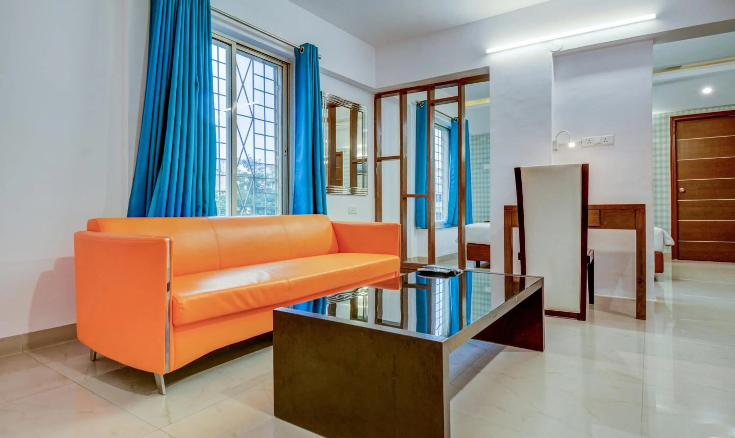 Living room in Treebo Iris Suites