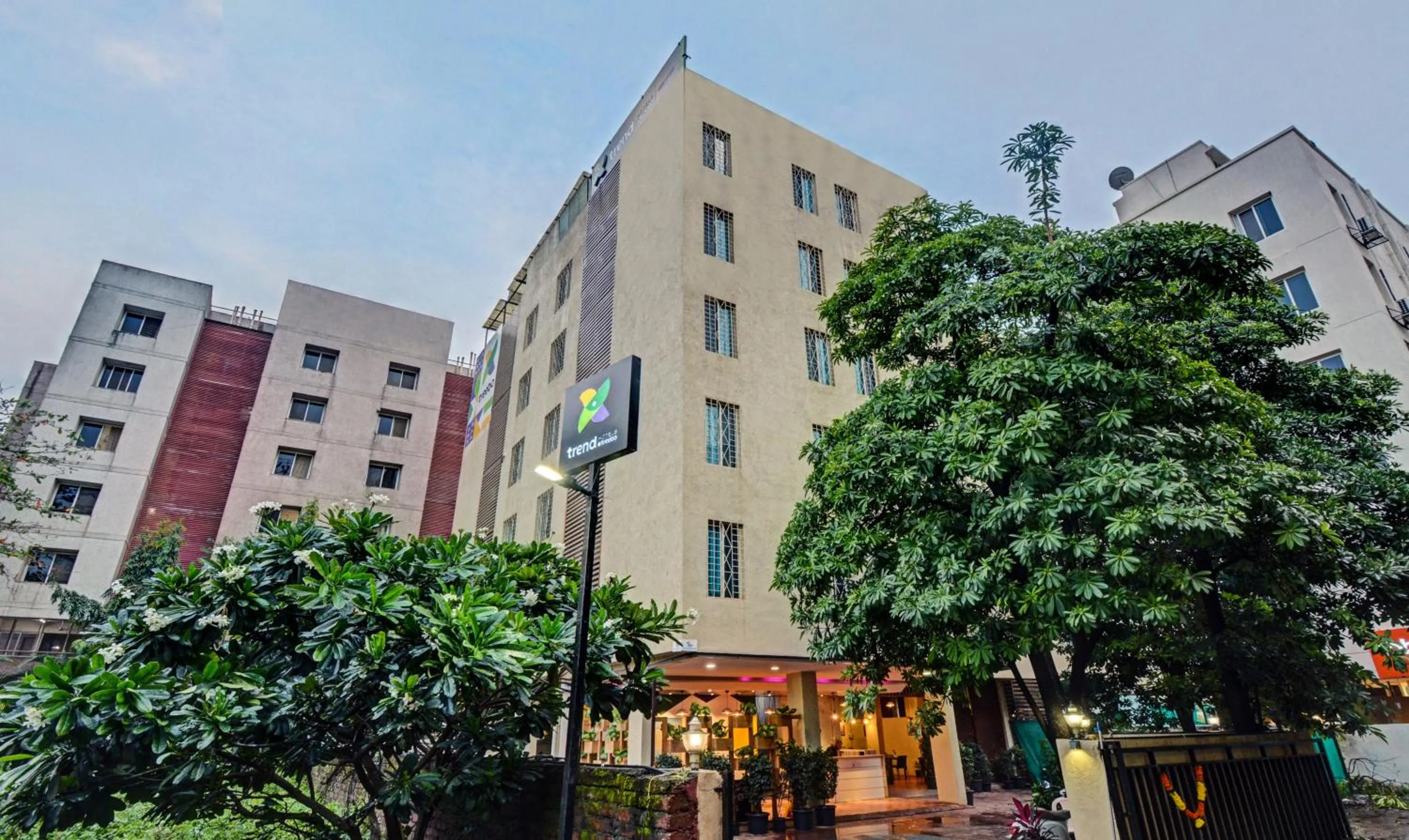 Property building in Treebo Iris Suites