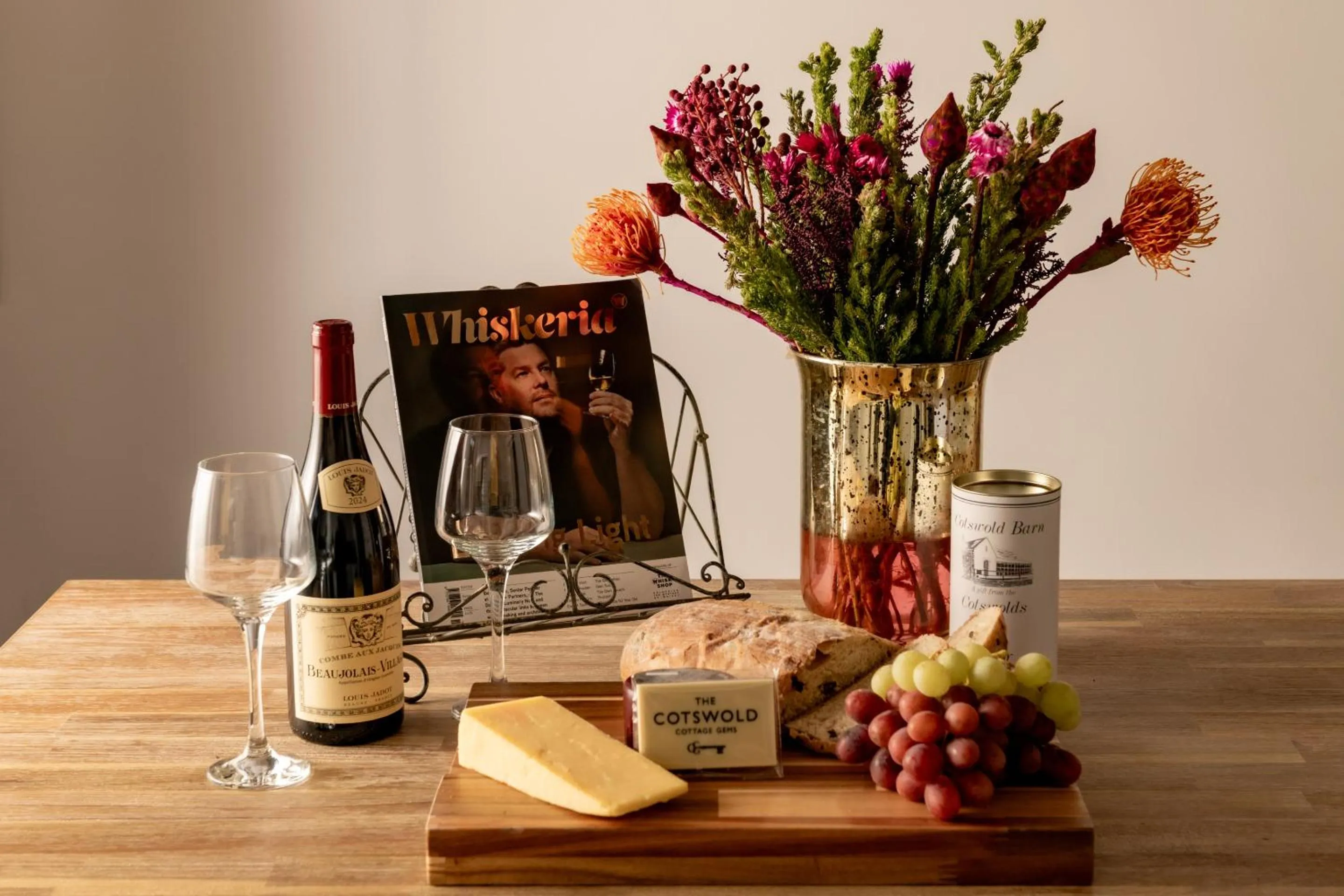 Food and drinks in Magnolia Cottage-Exclusive Cotswold Package