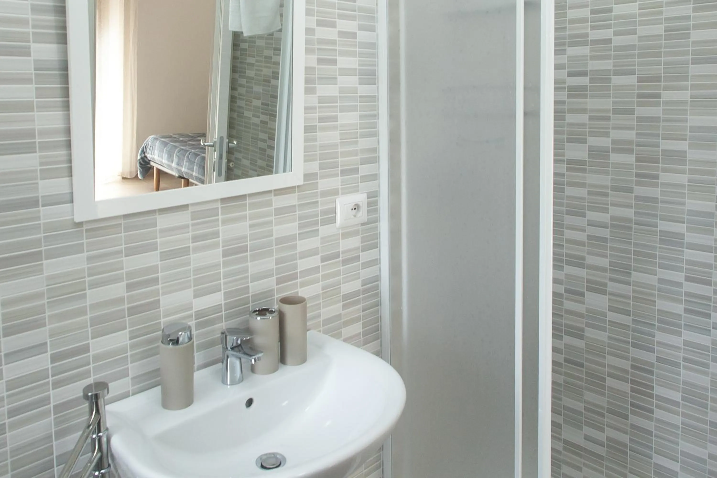 Shower in B&B Al Ponte