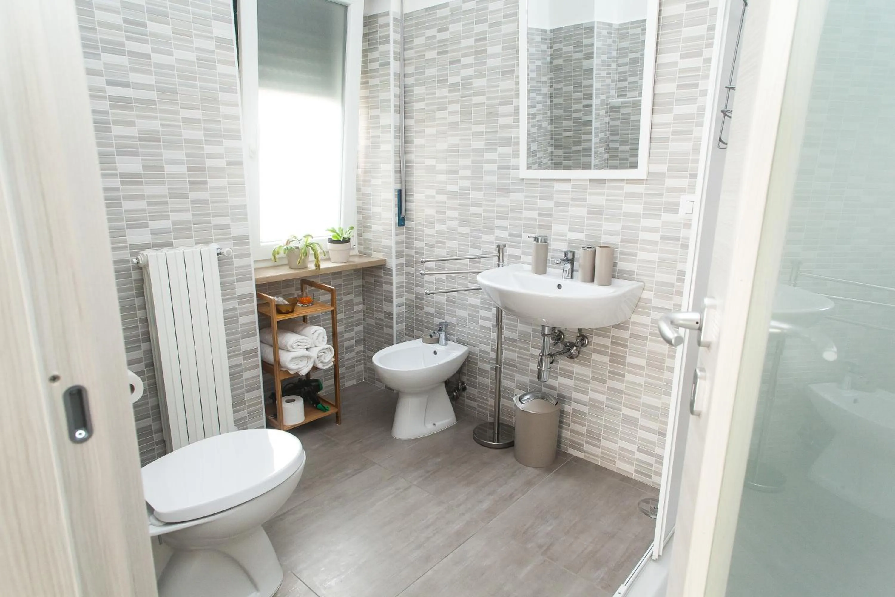 Shower in B&B Al Ponte