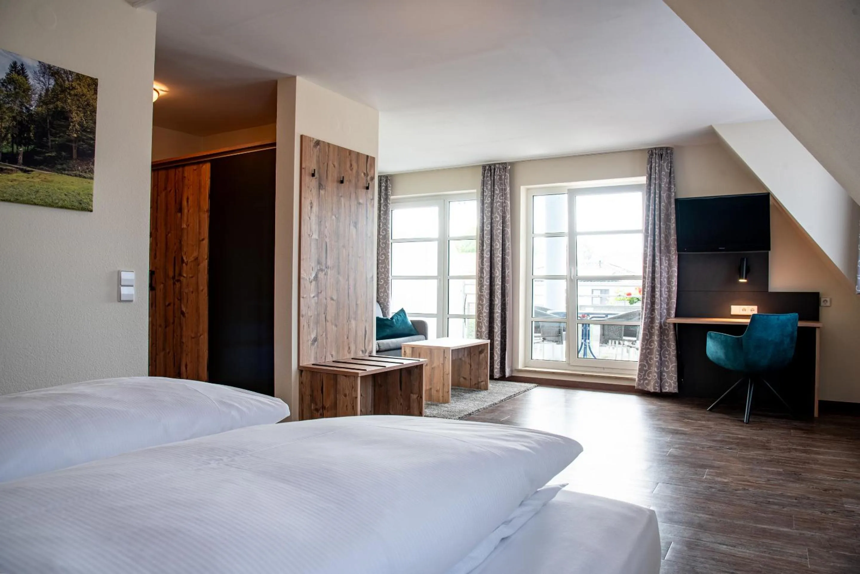 Bed in Hotel & Restaurant Post