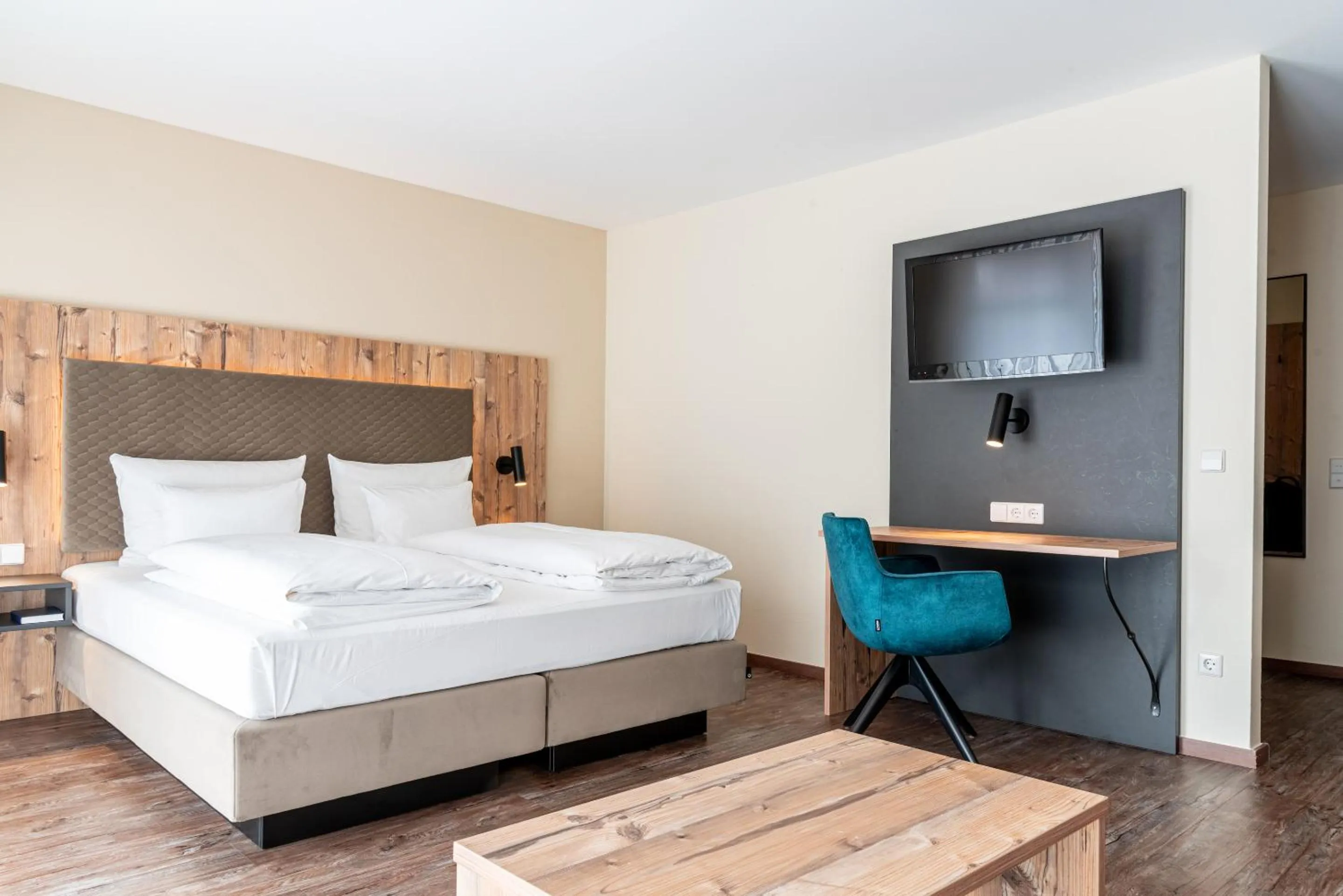 Bed in Hotel & Restaurant Post