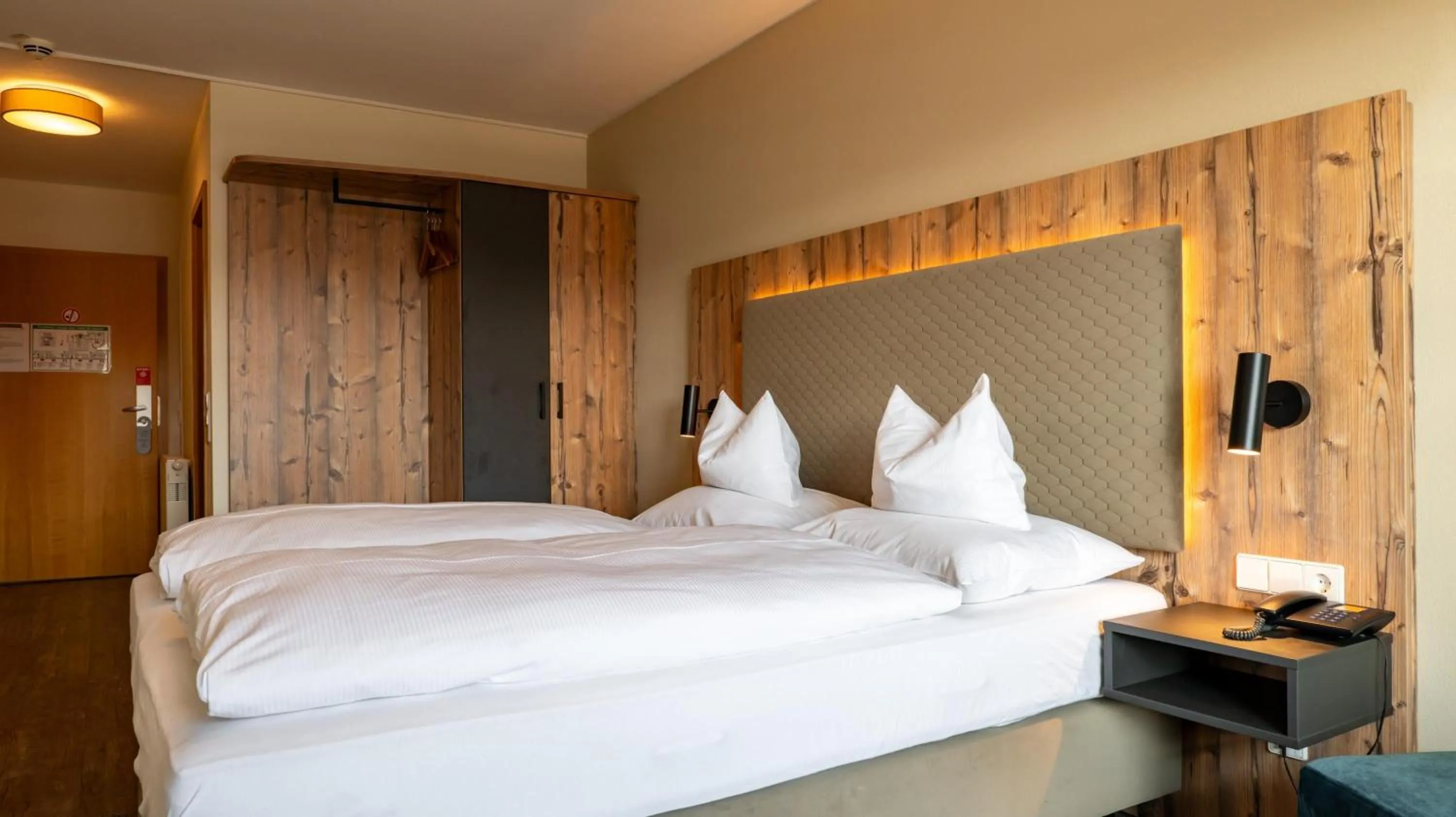 Bed in Hotel & Restaurant Post