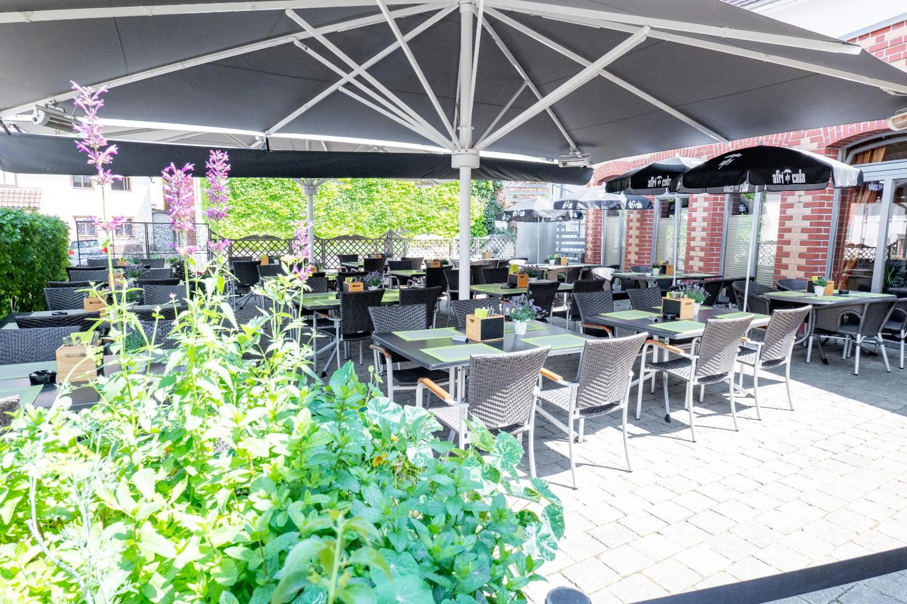 Balcony/Terrace in Hotel & Restaurant Post