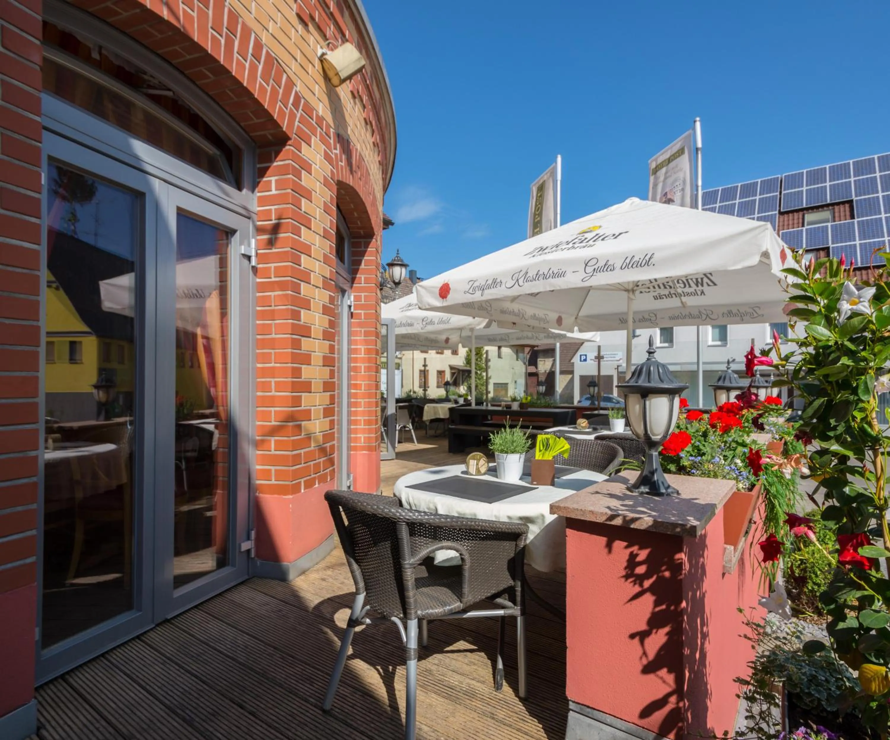 Balcony/Terrace in Hotel & Restaurant Post