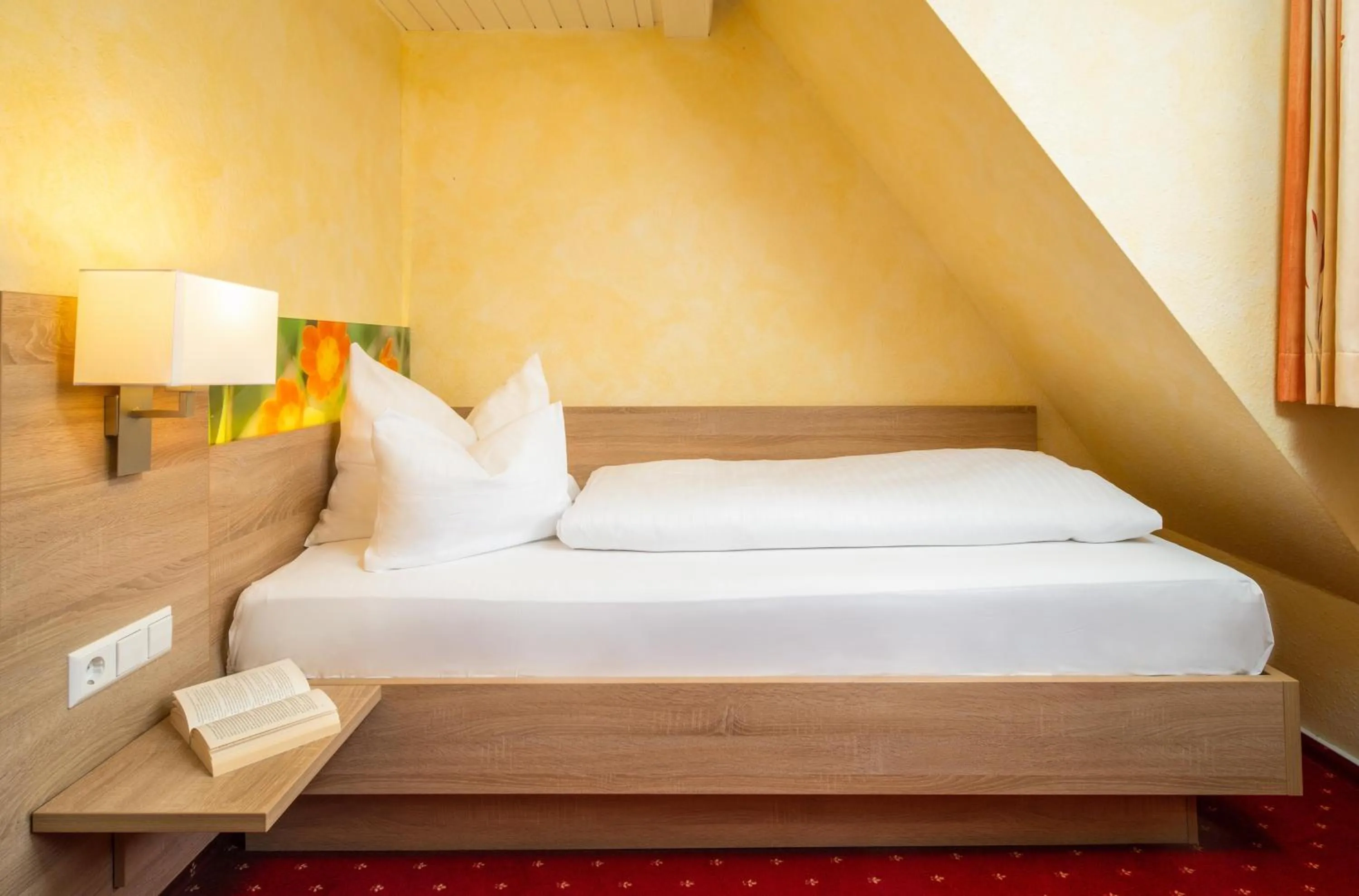 Photo of the whole room, Bed in Hotel & Restaurant Post