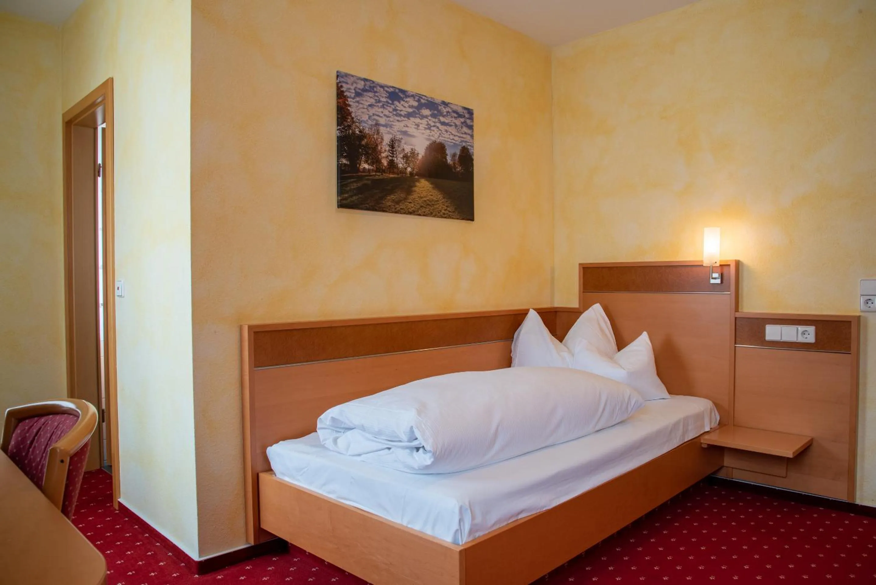 Bed in Hotel & Restaurant Post