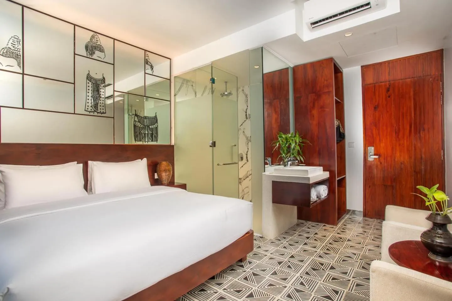 Bedroom, Bed in UTEY Hotel