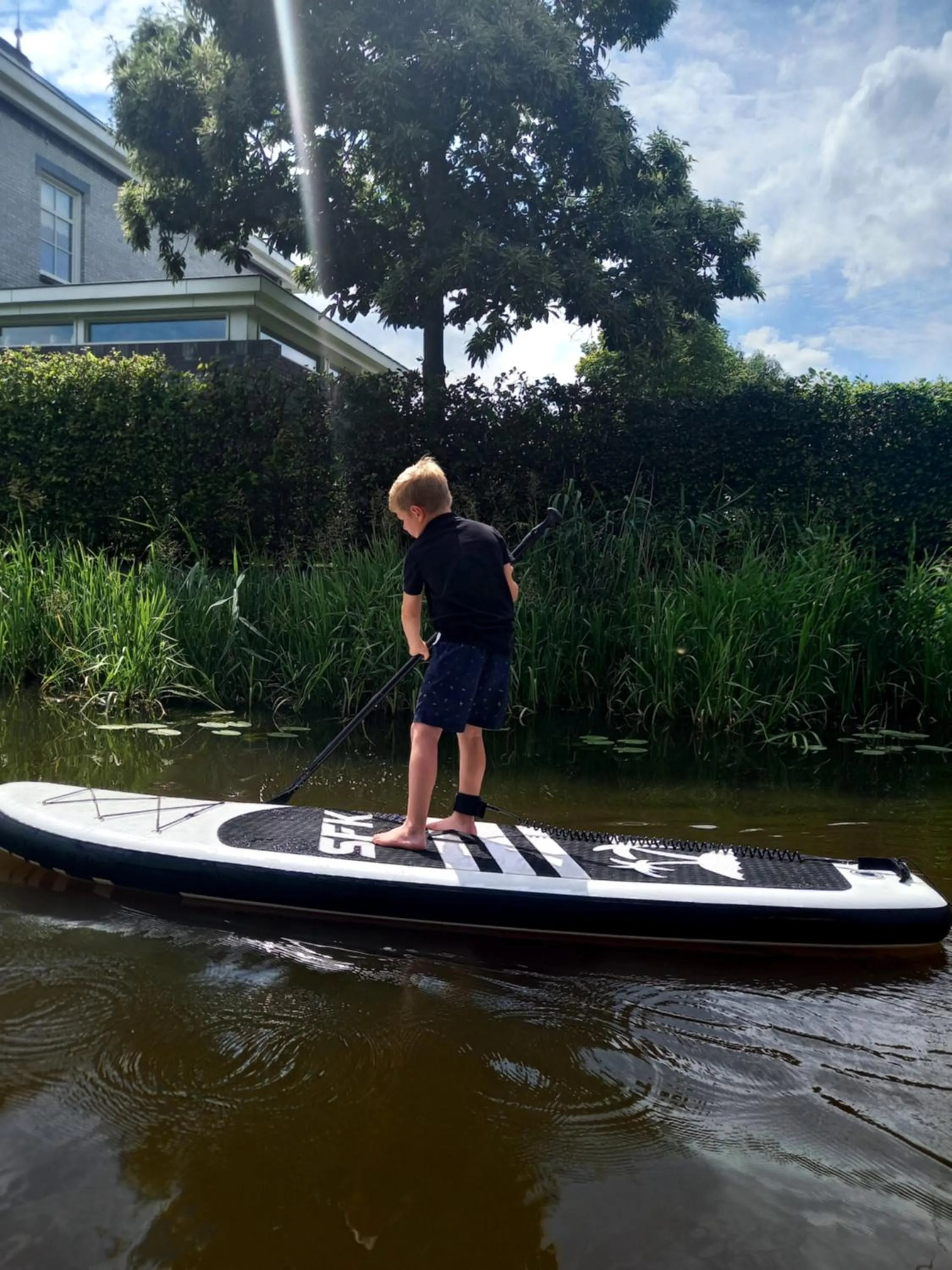 Canoeing in BnB-Heirhuys