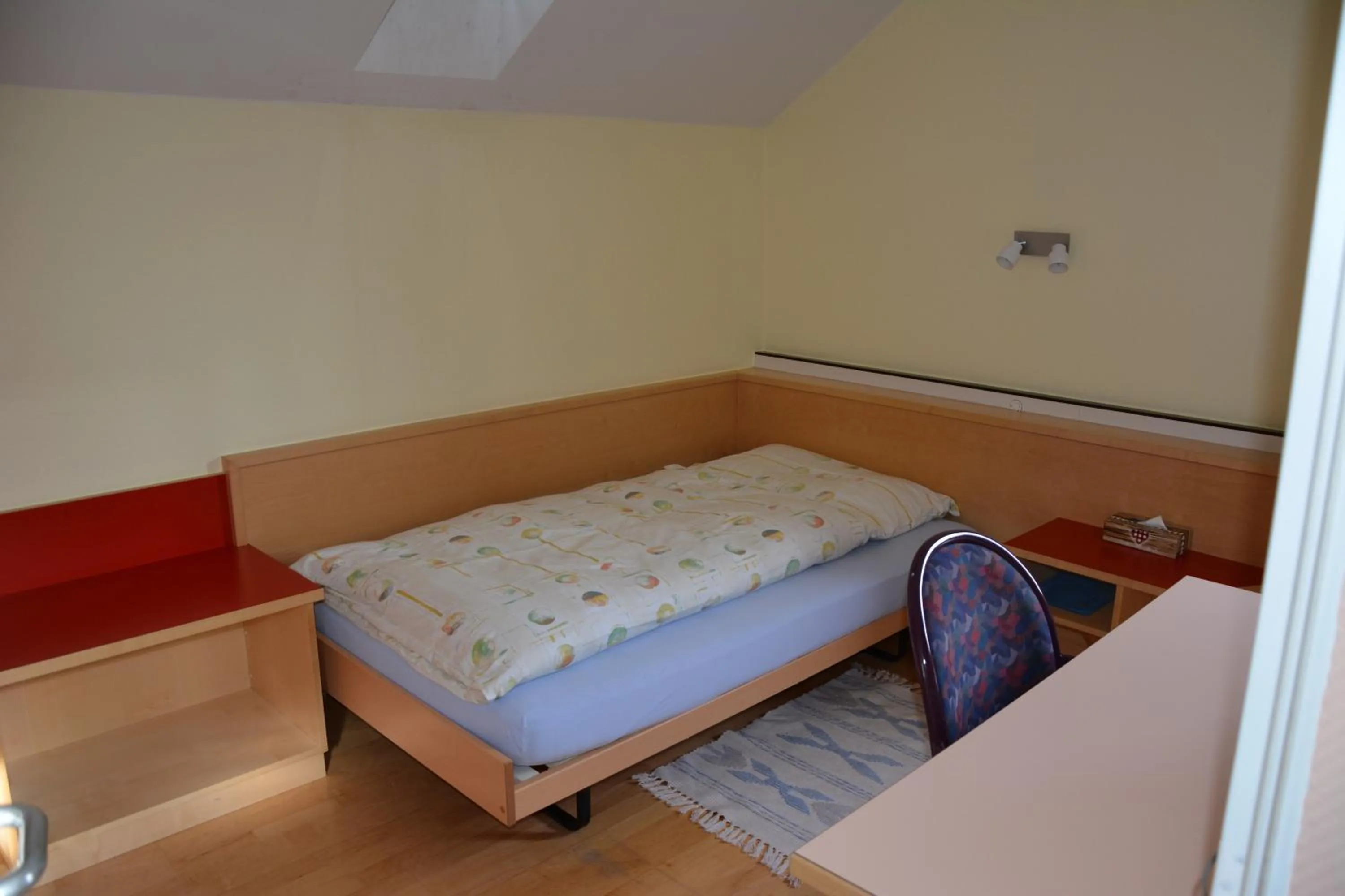 Bed in Hotel Hessengüetli