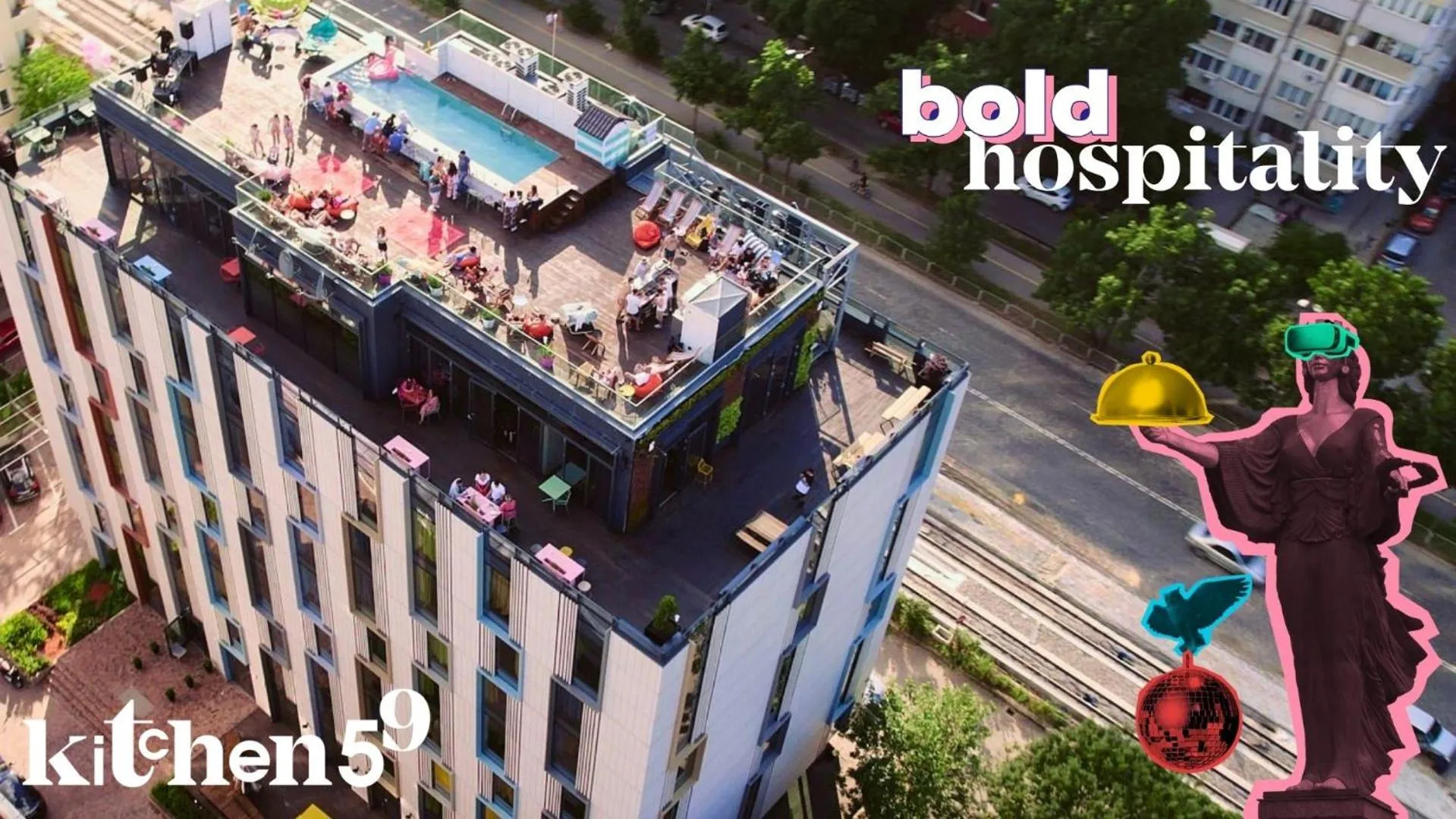 Property building in Hotel Kitchen59