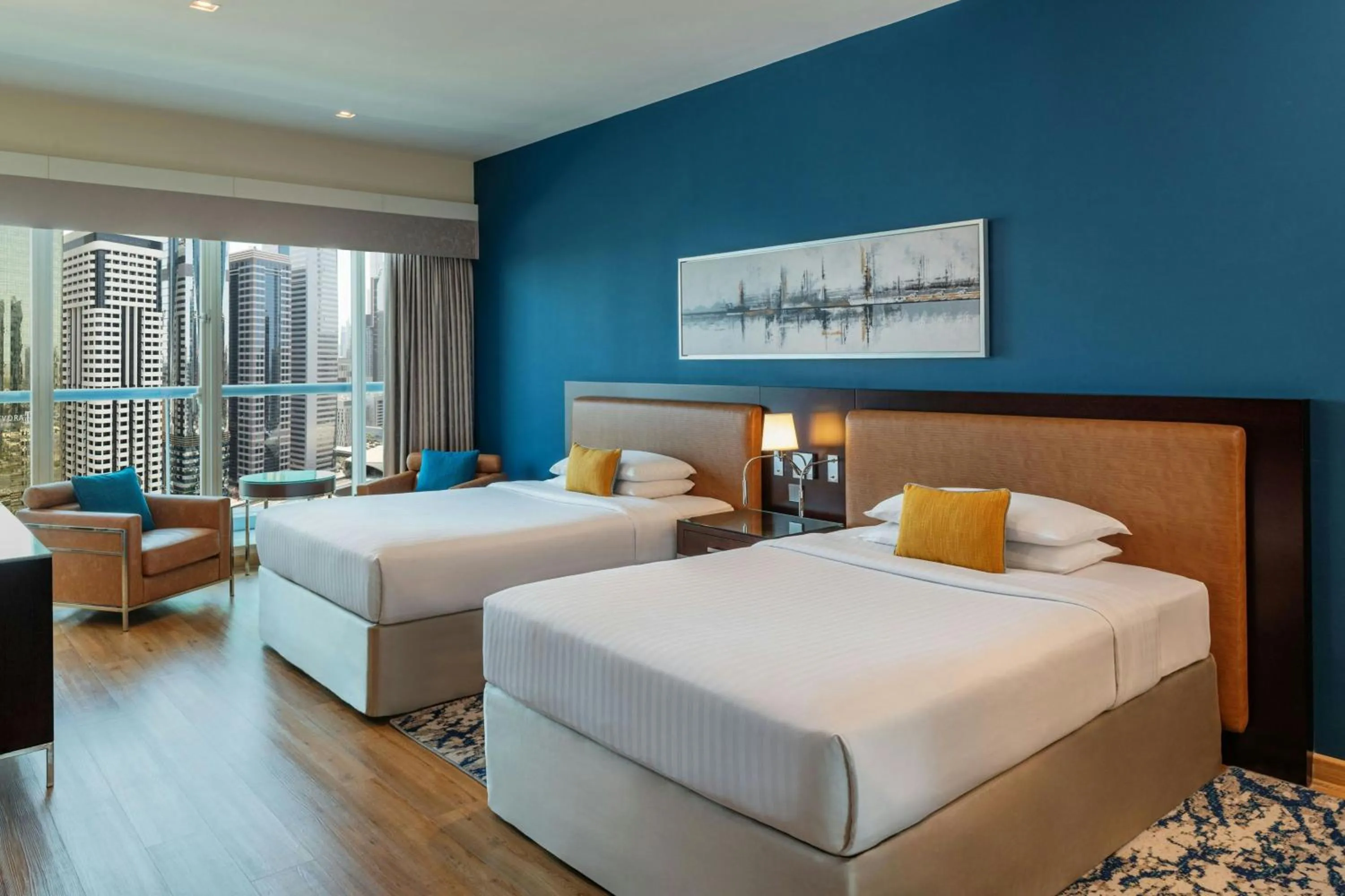 Photo of the whole room, Bed in Four Points by Sheraton Sheikh Zayed Road