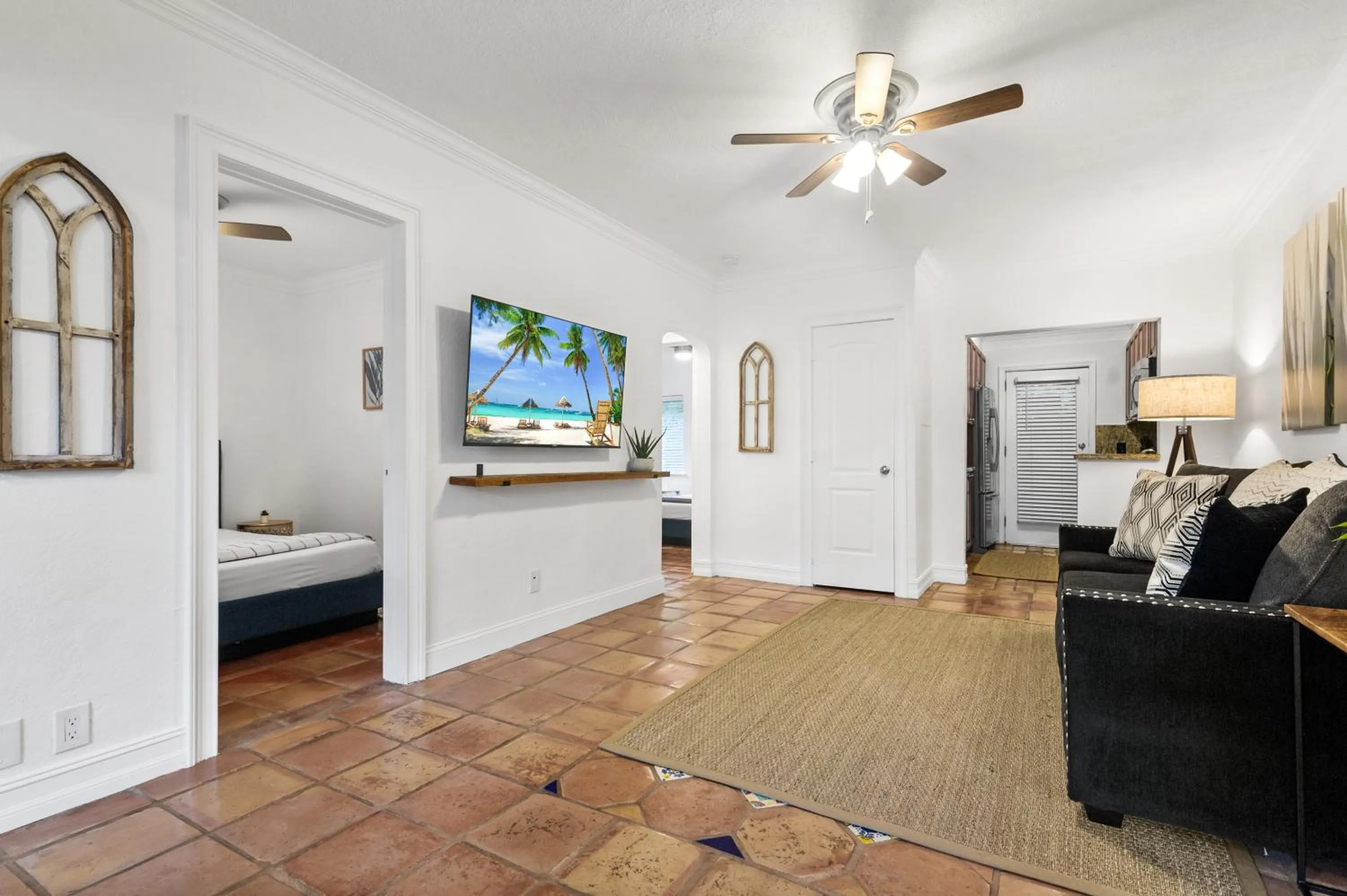 Living room, Bed in Alani Bay Villas