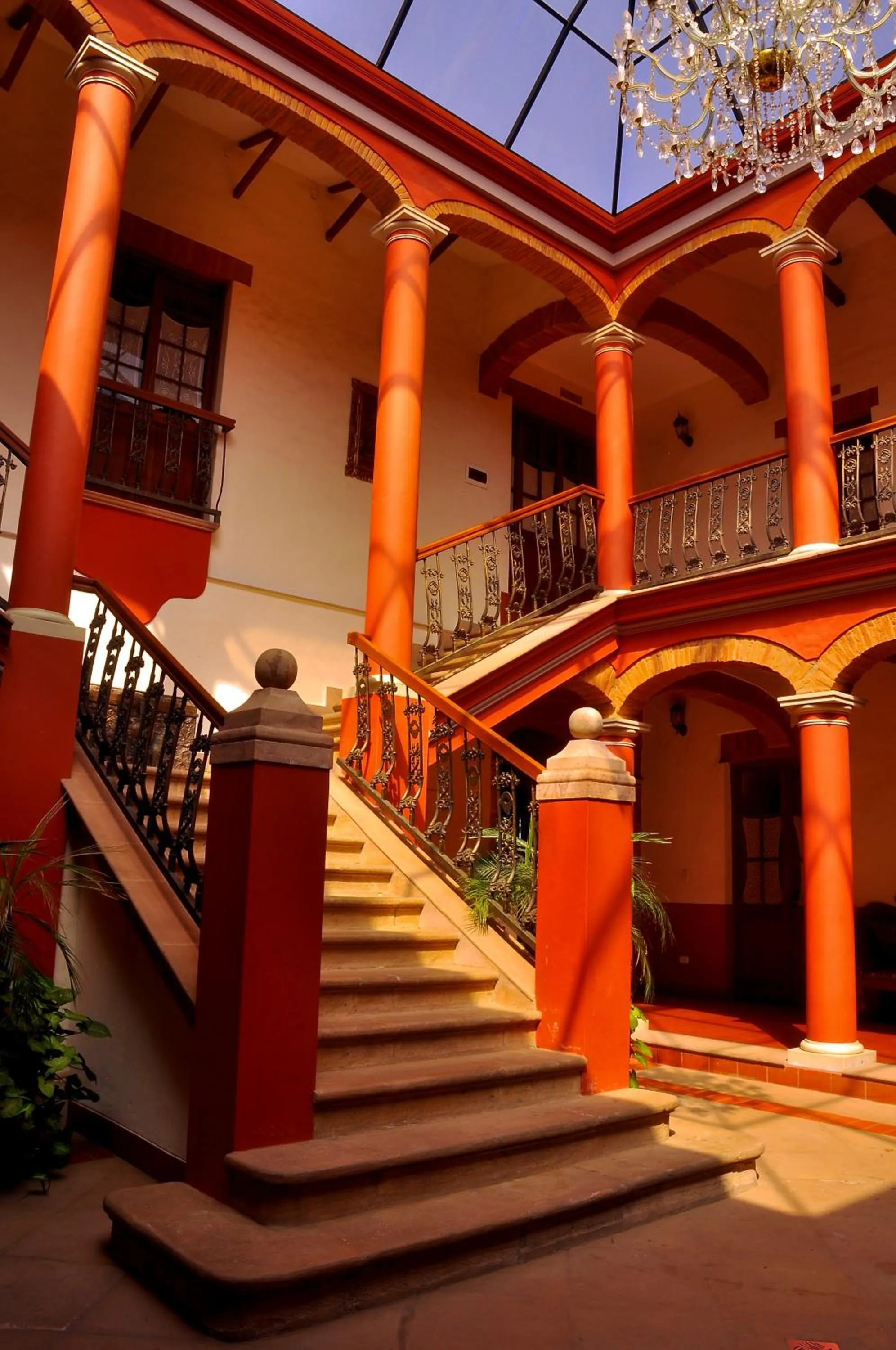 Patio in Hotel Monasterio