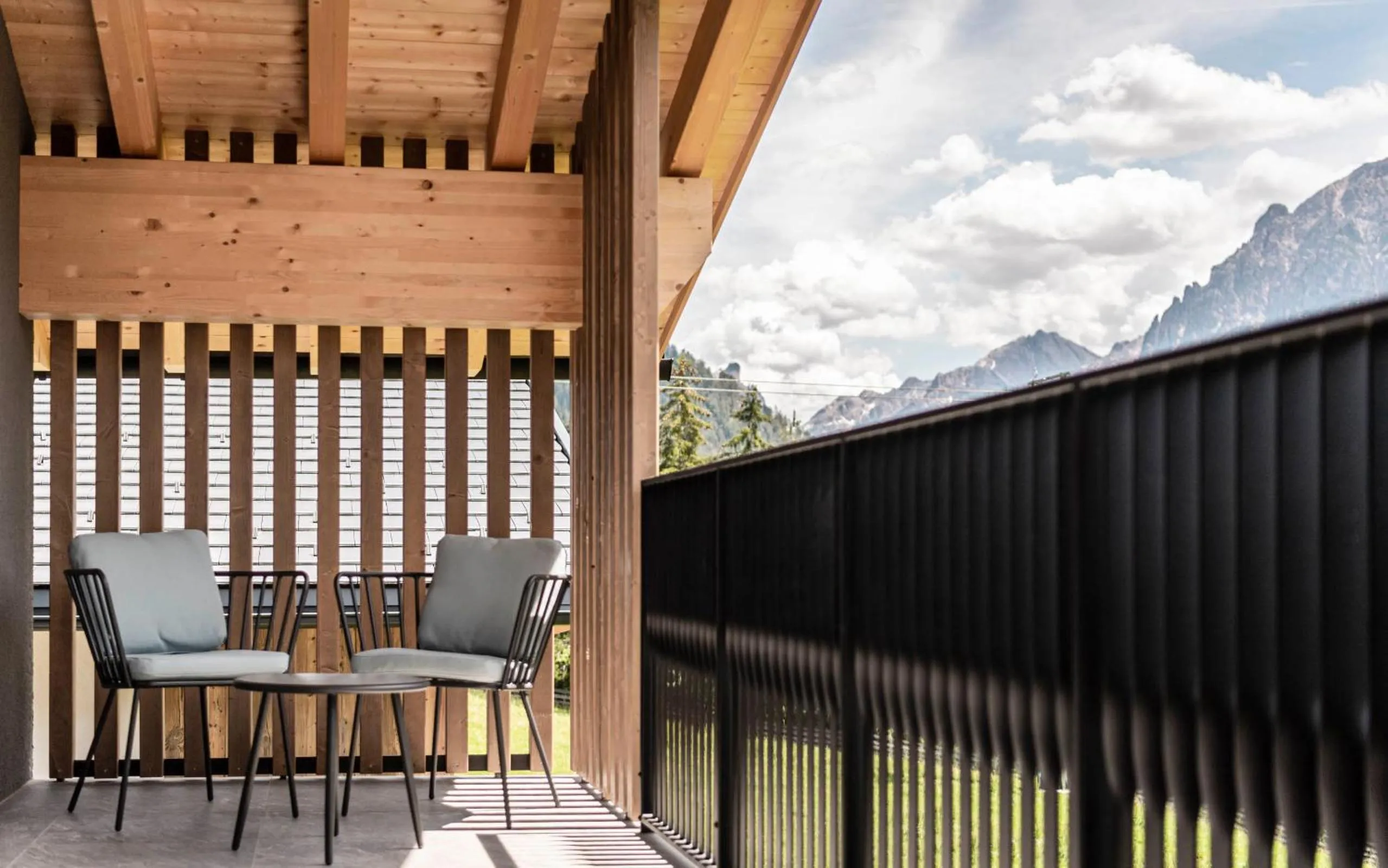 Balcony/Terrace in Residence Le Fostü