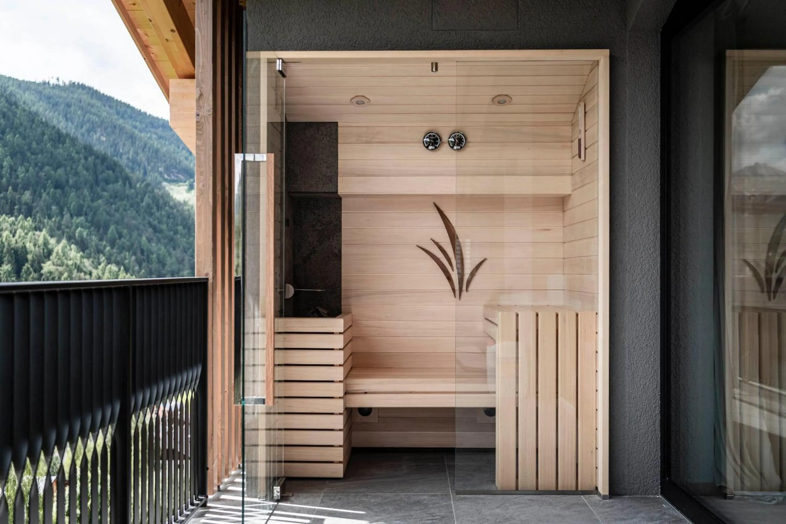 Balcony/Terrace in Residence Le Fostü