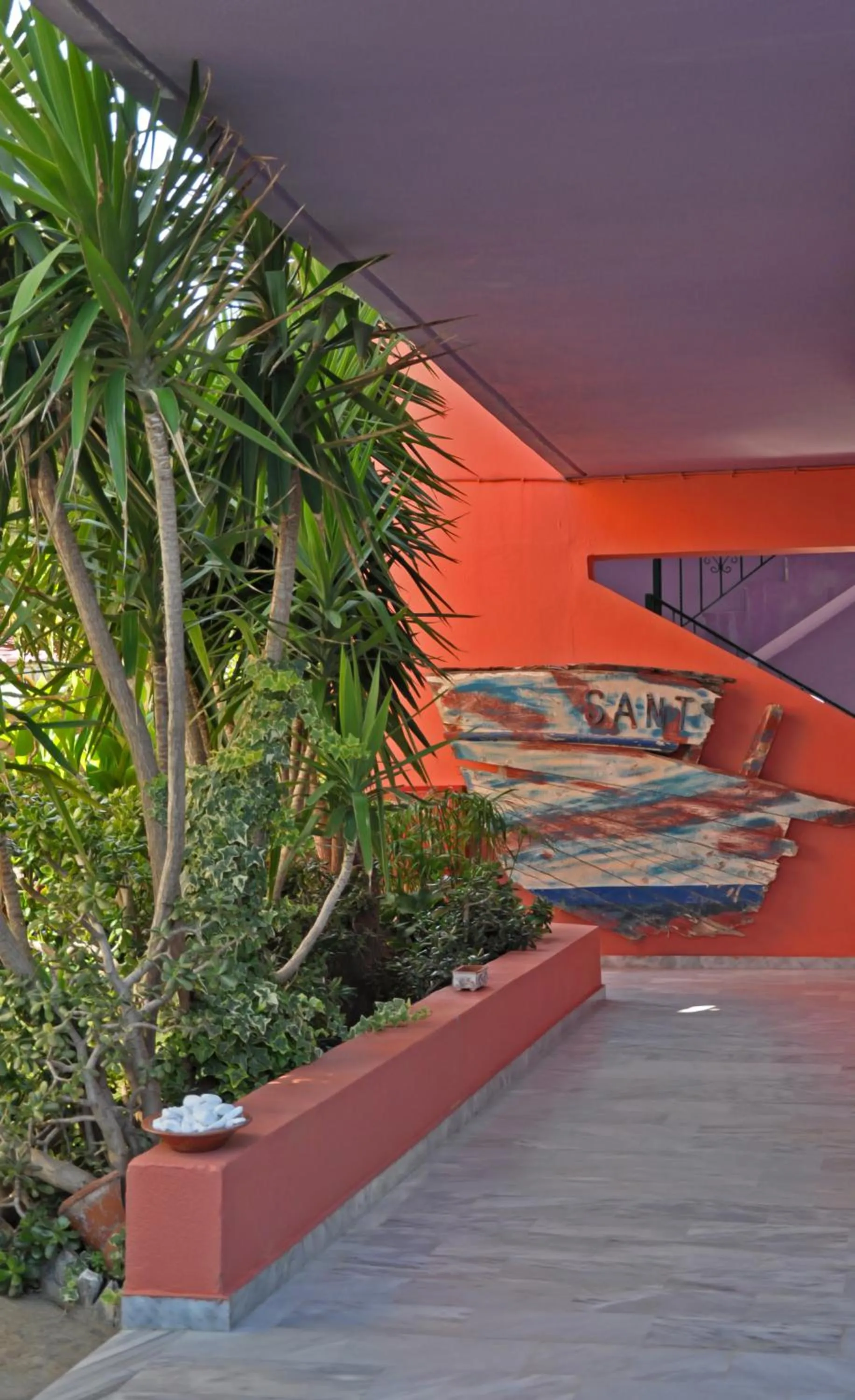 Patio in Poledas Apartments