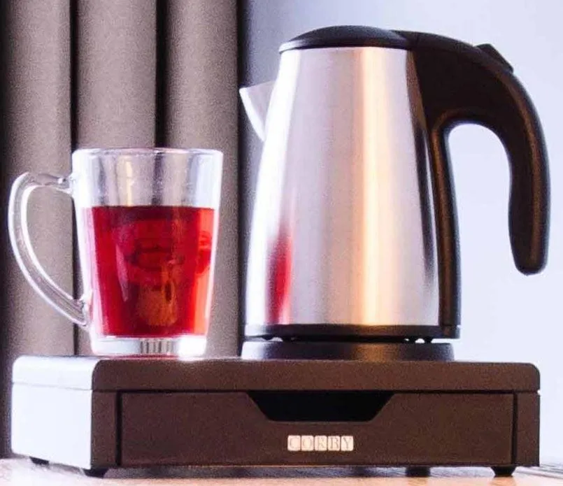 Coffee/tea facilities in Hotel Muschelgrund