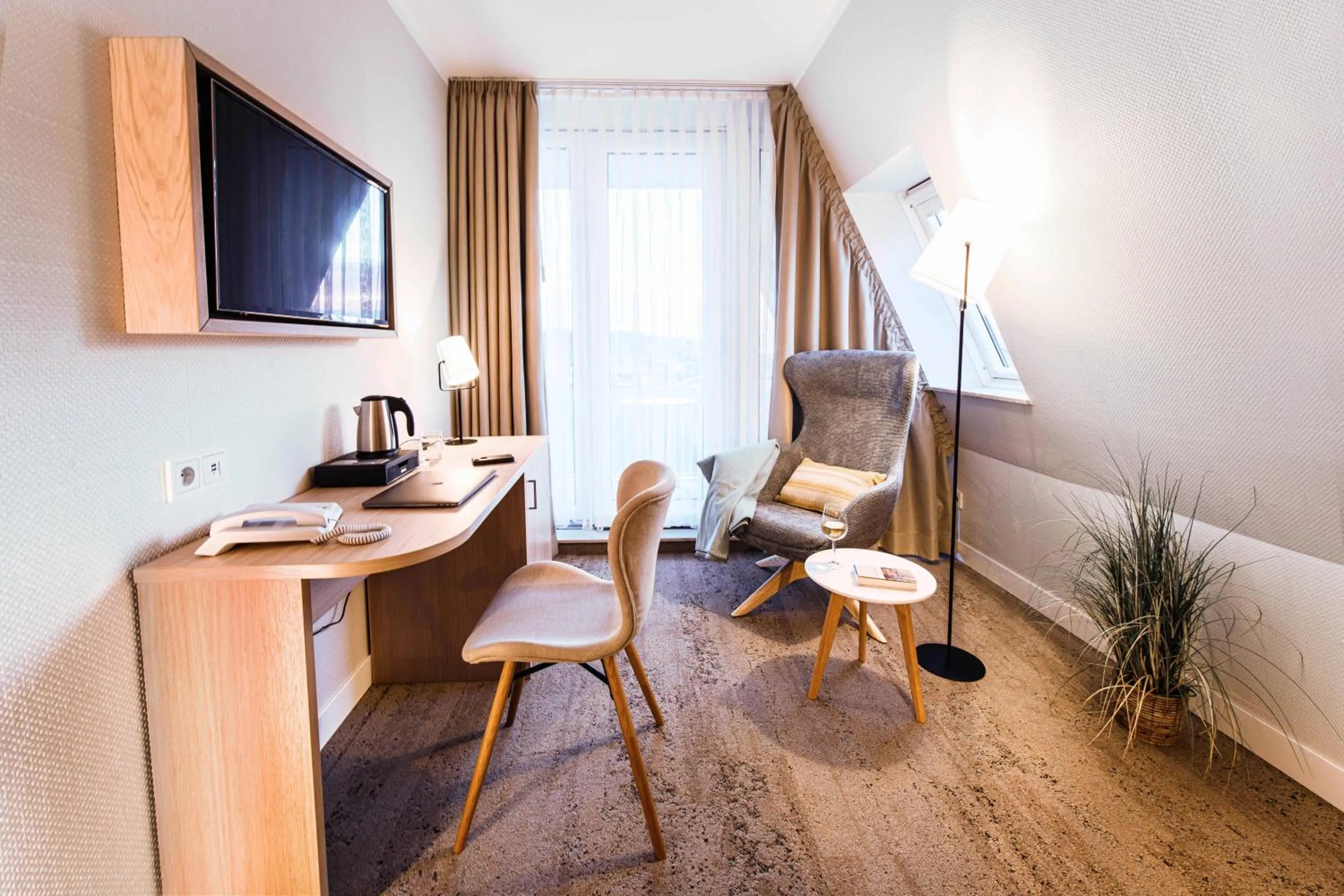 Seating area in Hotel Muschelgrund