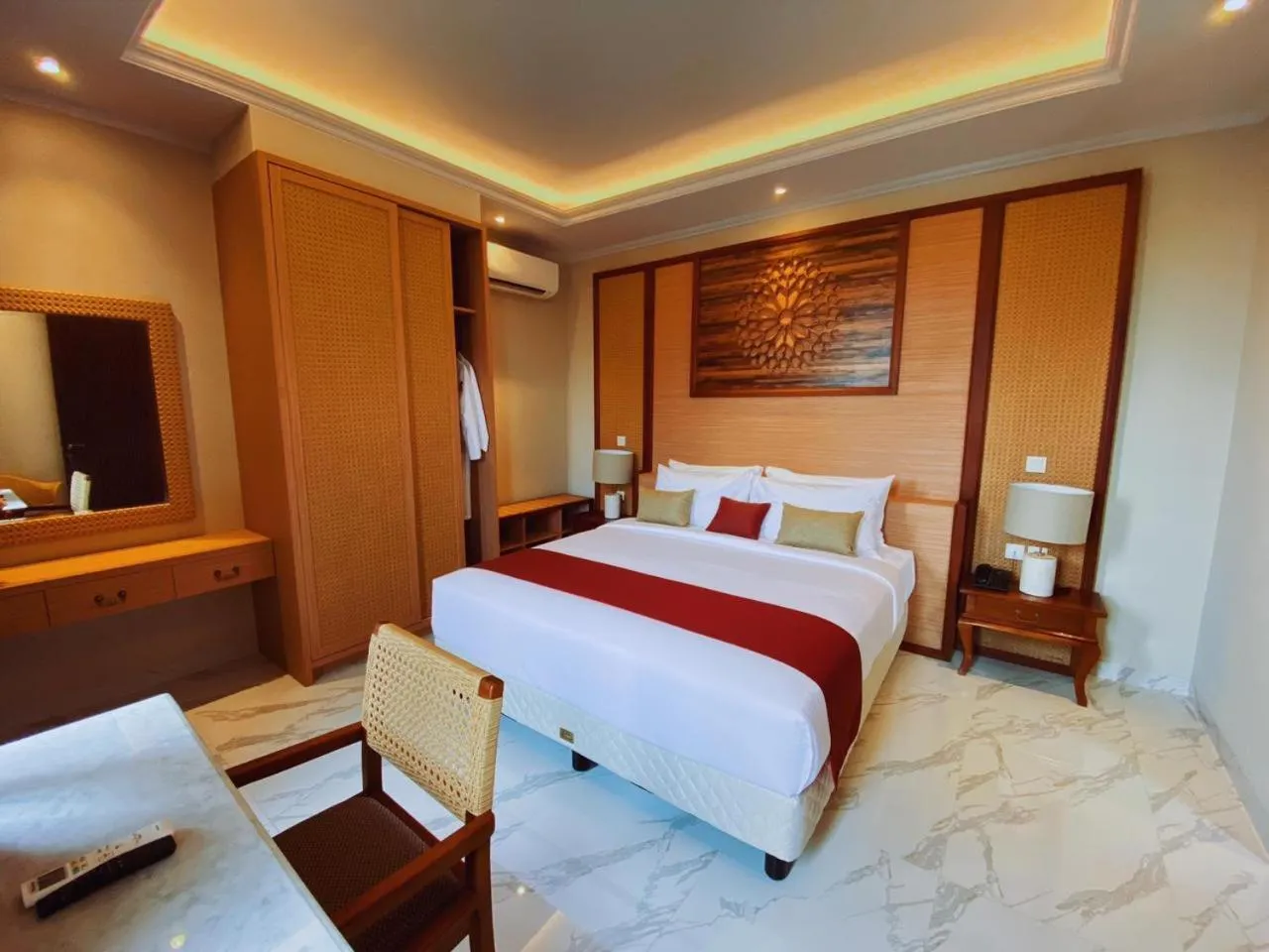 Bird's eye view, Bed in Kayangan Boutique Hotel