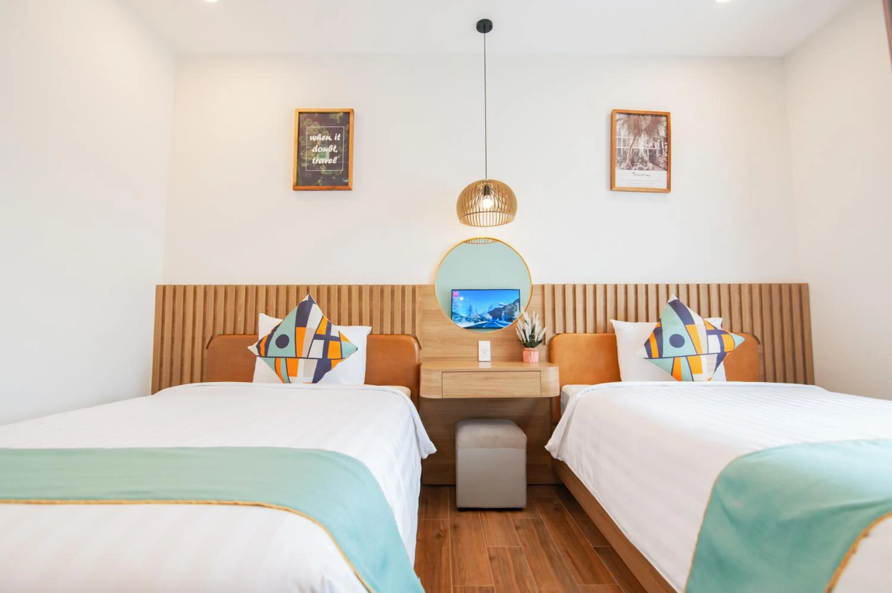 Bed in The View Hotel