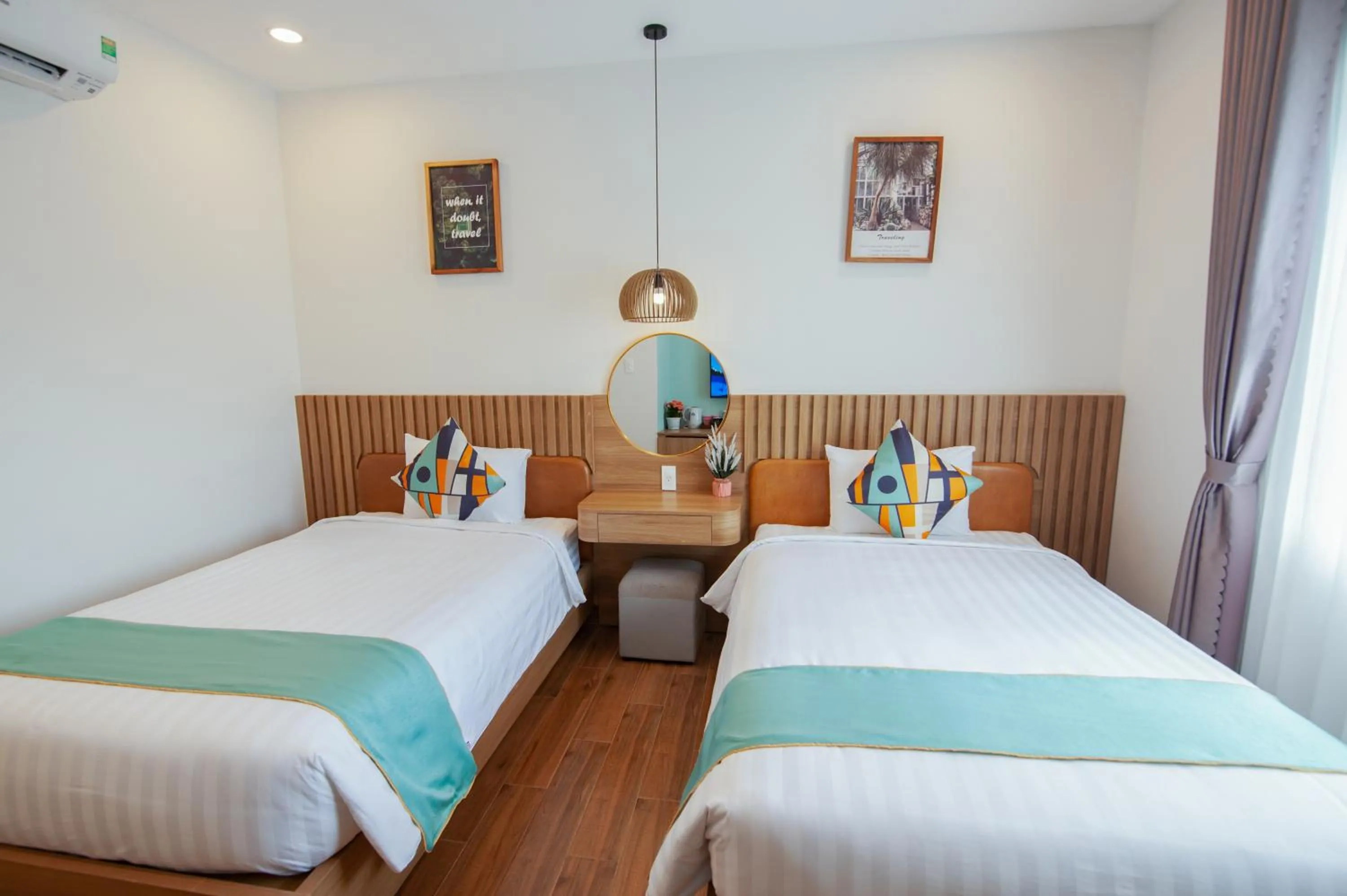 Photo of the whole room, Bed in The View Hotel