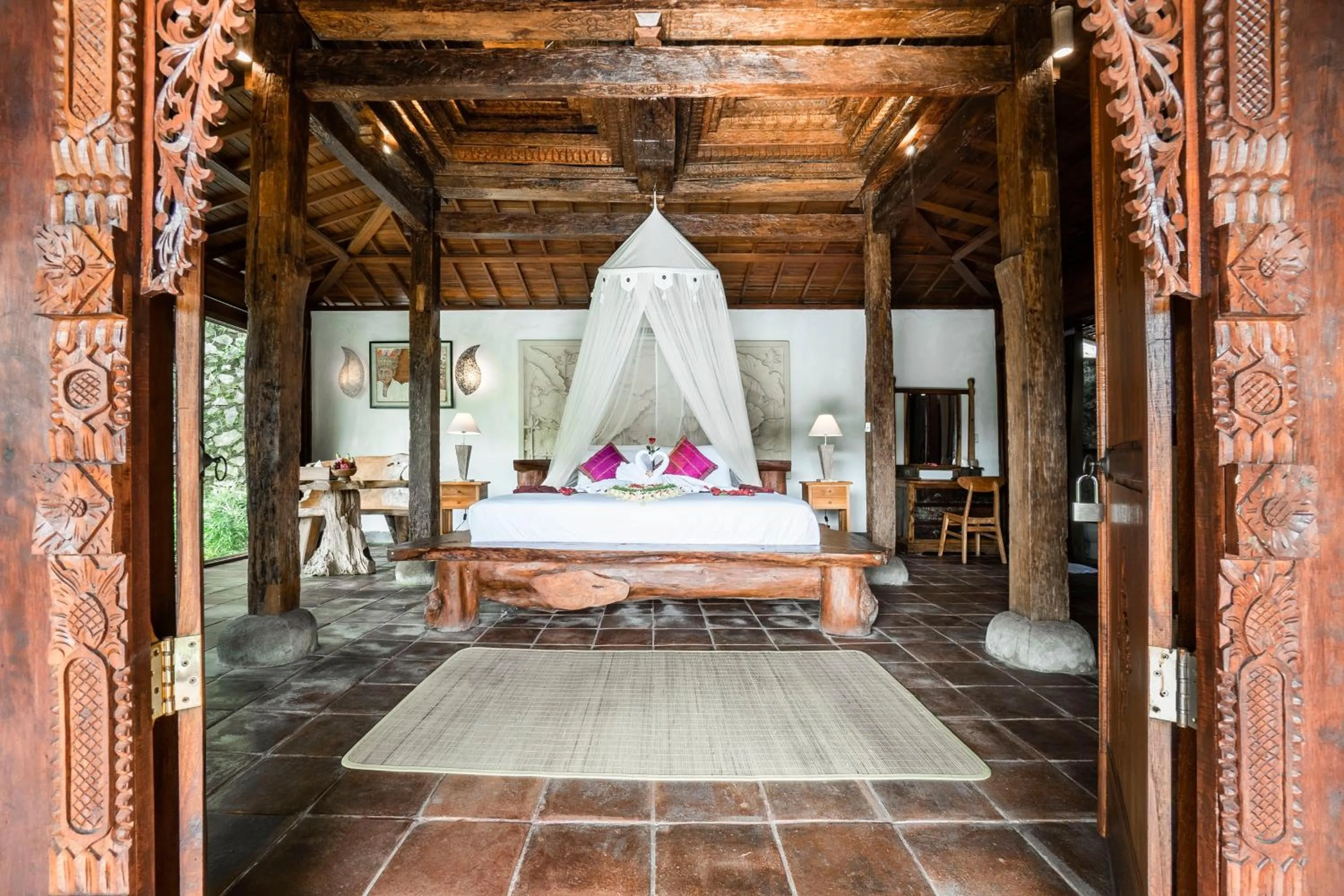 Bedroom in Magatama Villa by Mahaputra