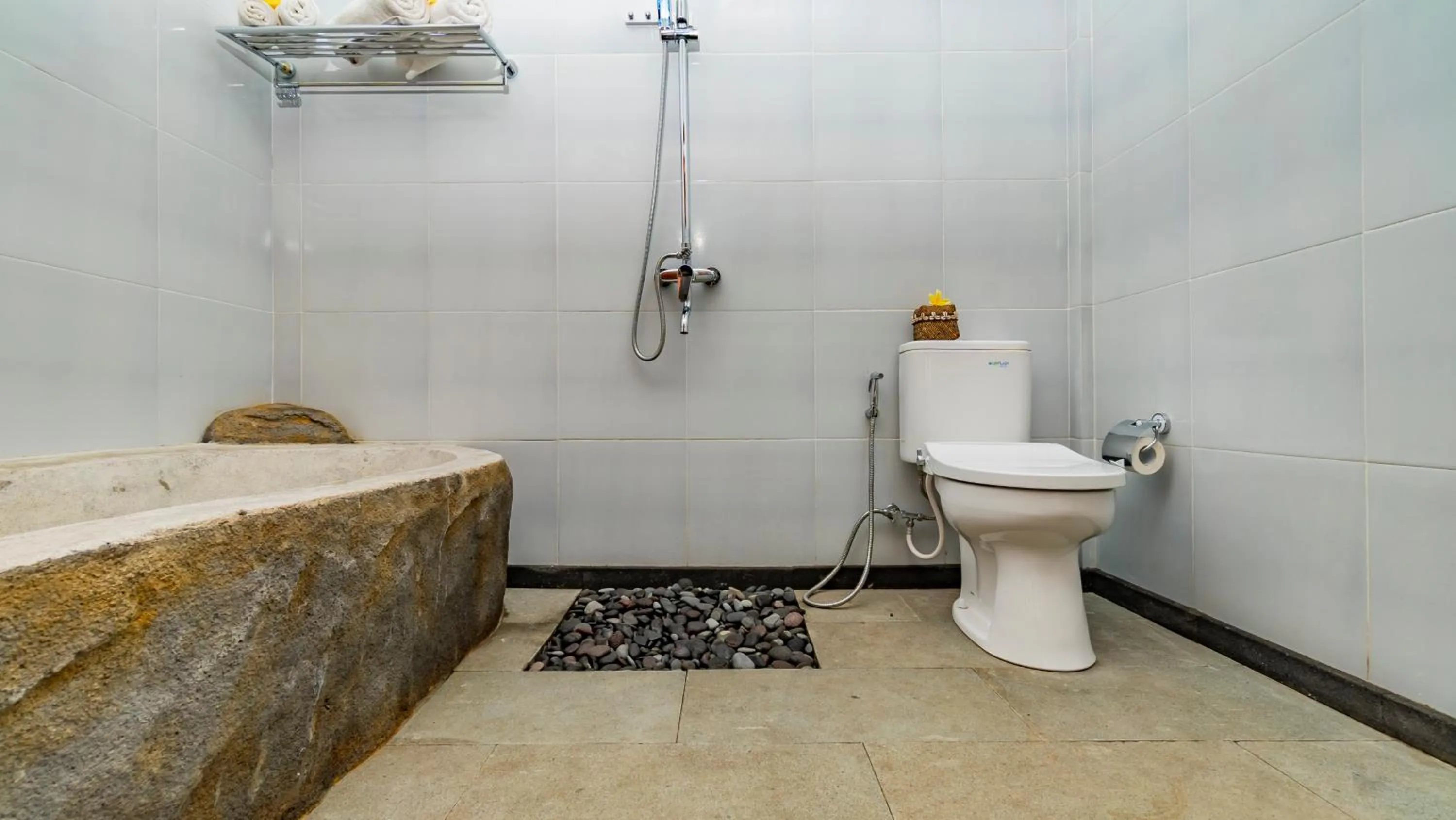 Bathroom in Magatama Villa by Mahaputra