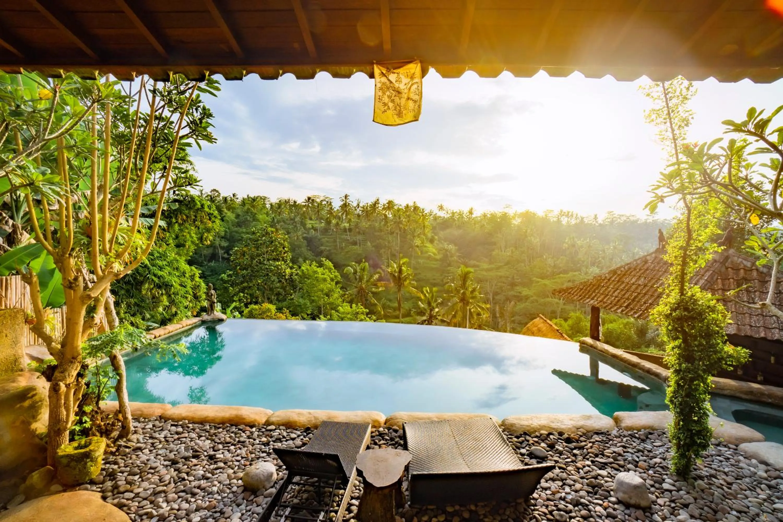 Swimming pool in Magatama Villa by Mahaputra