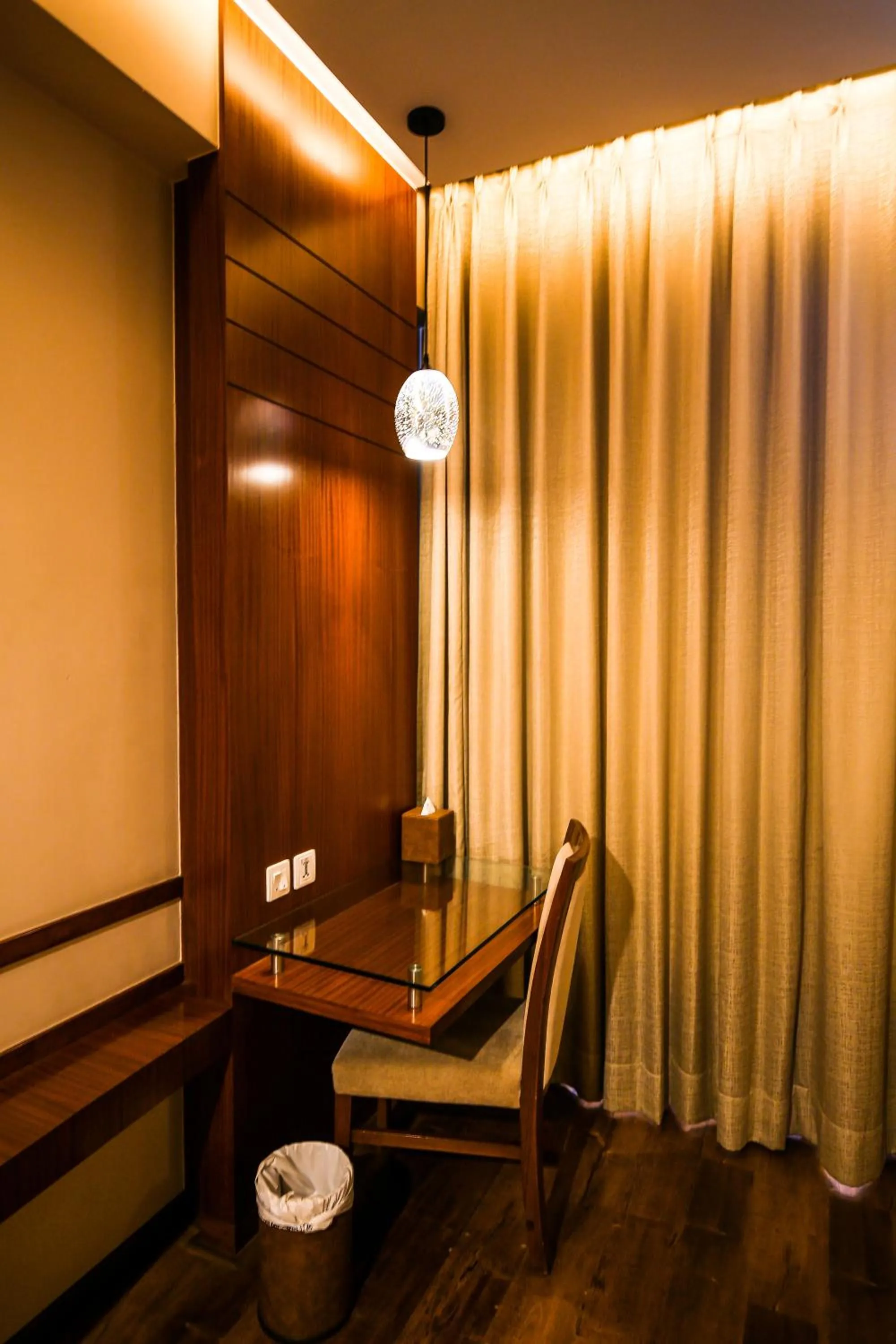 Living room in Pristine Hotel, Varanasi
