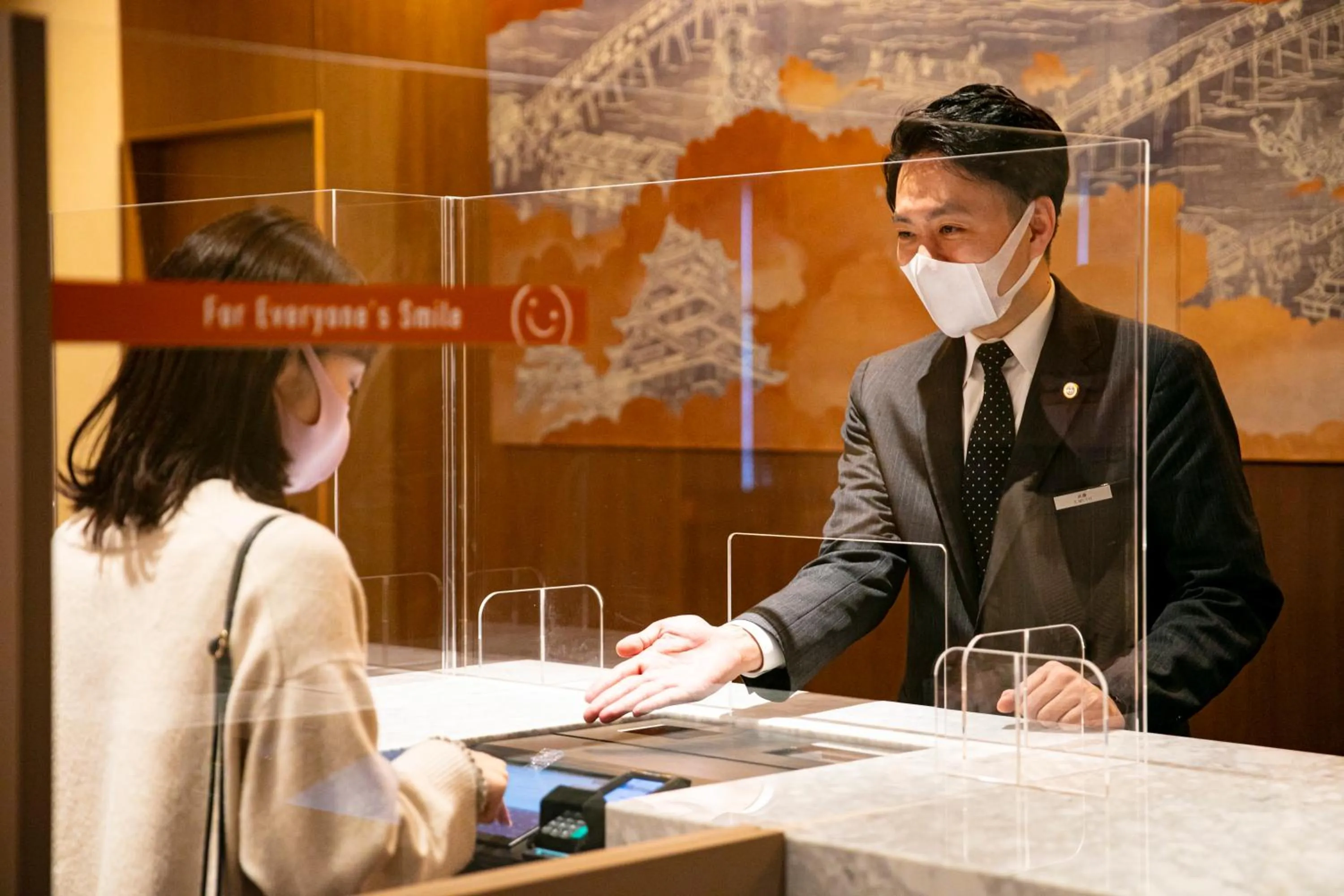 Staff in Hotel Forza Osaka Namba