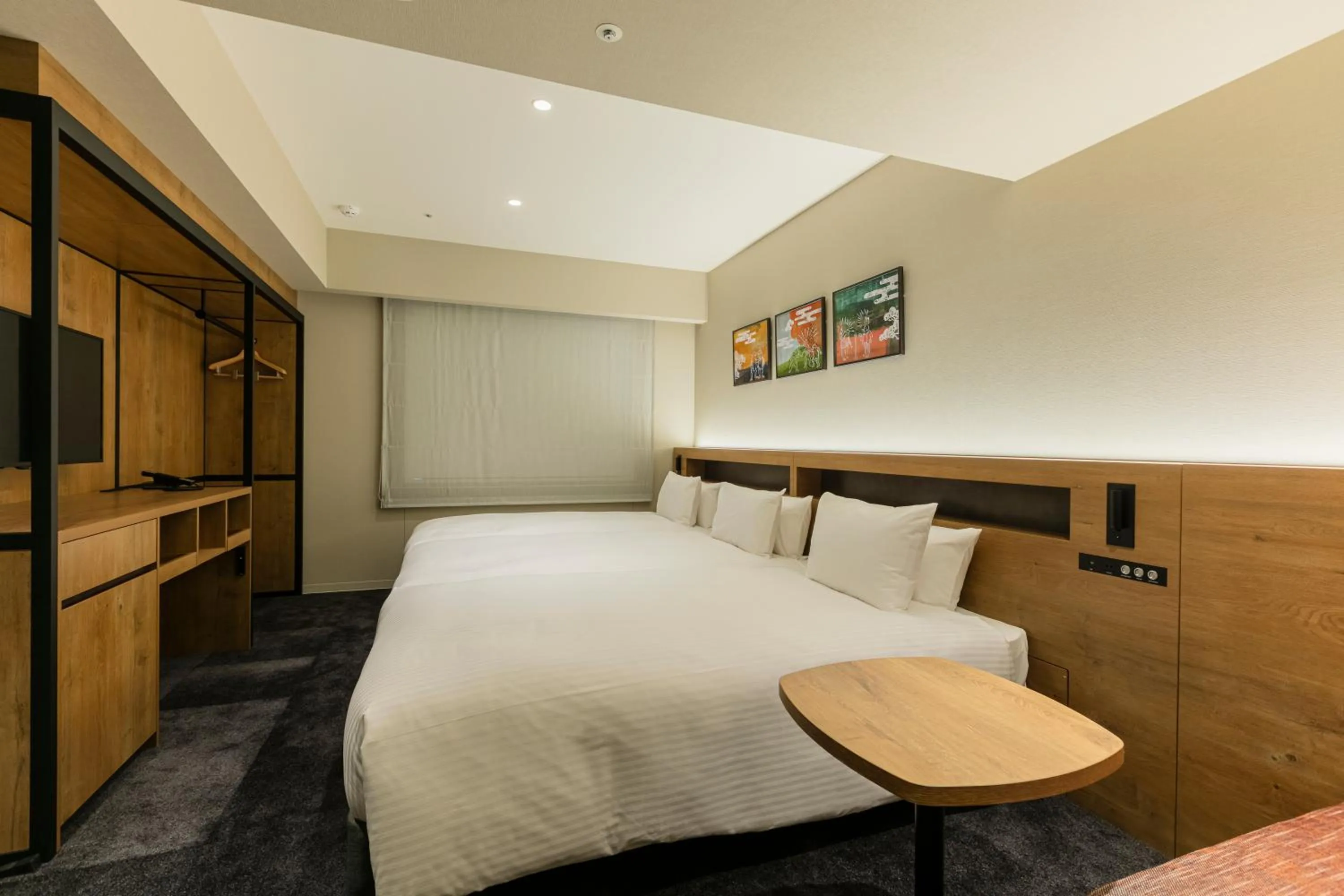 Bed in Hotel Forza Osaka Namba