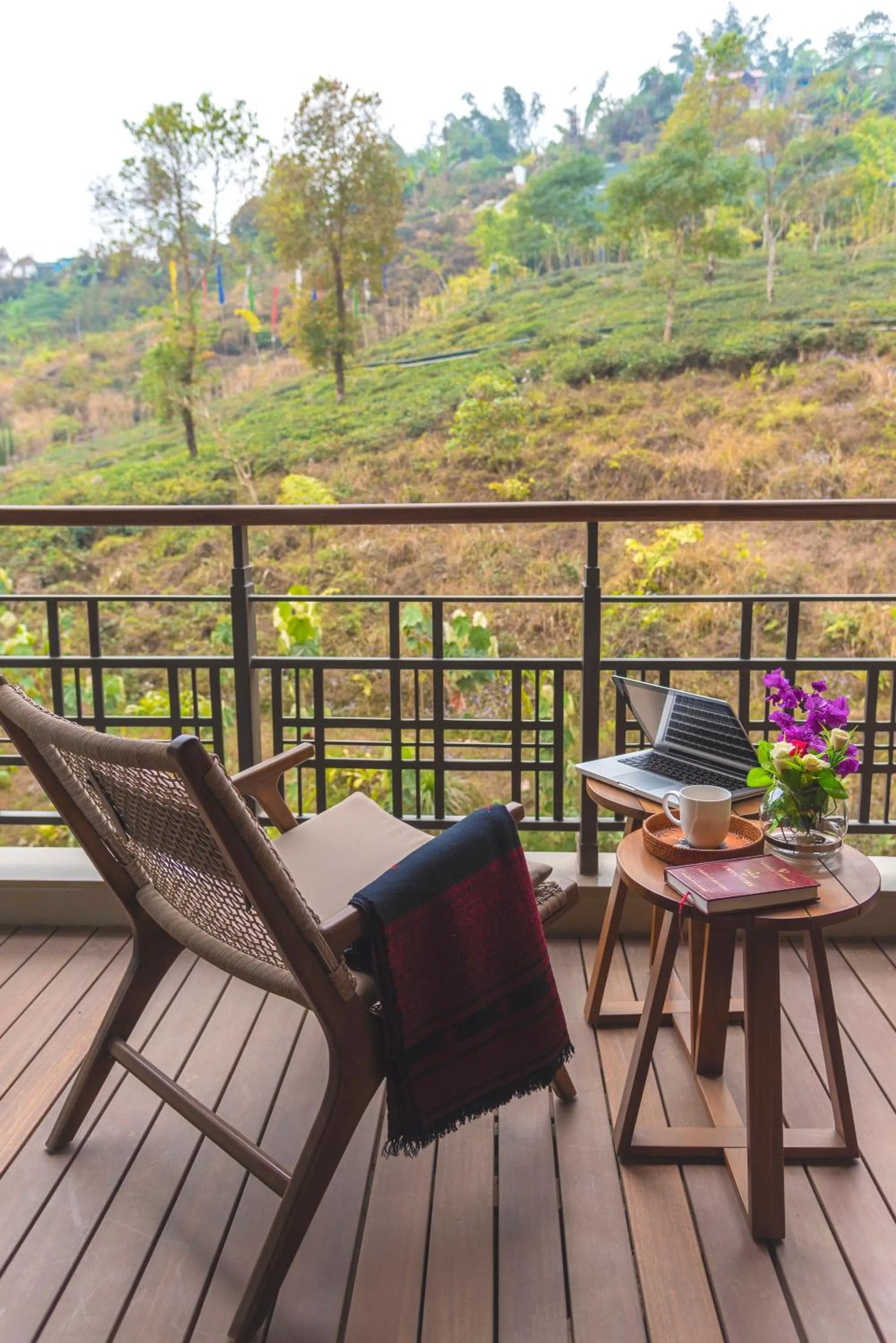Balcony/Terrace in Taj Chia Kutir Resort & Spa Darjeeling