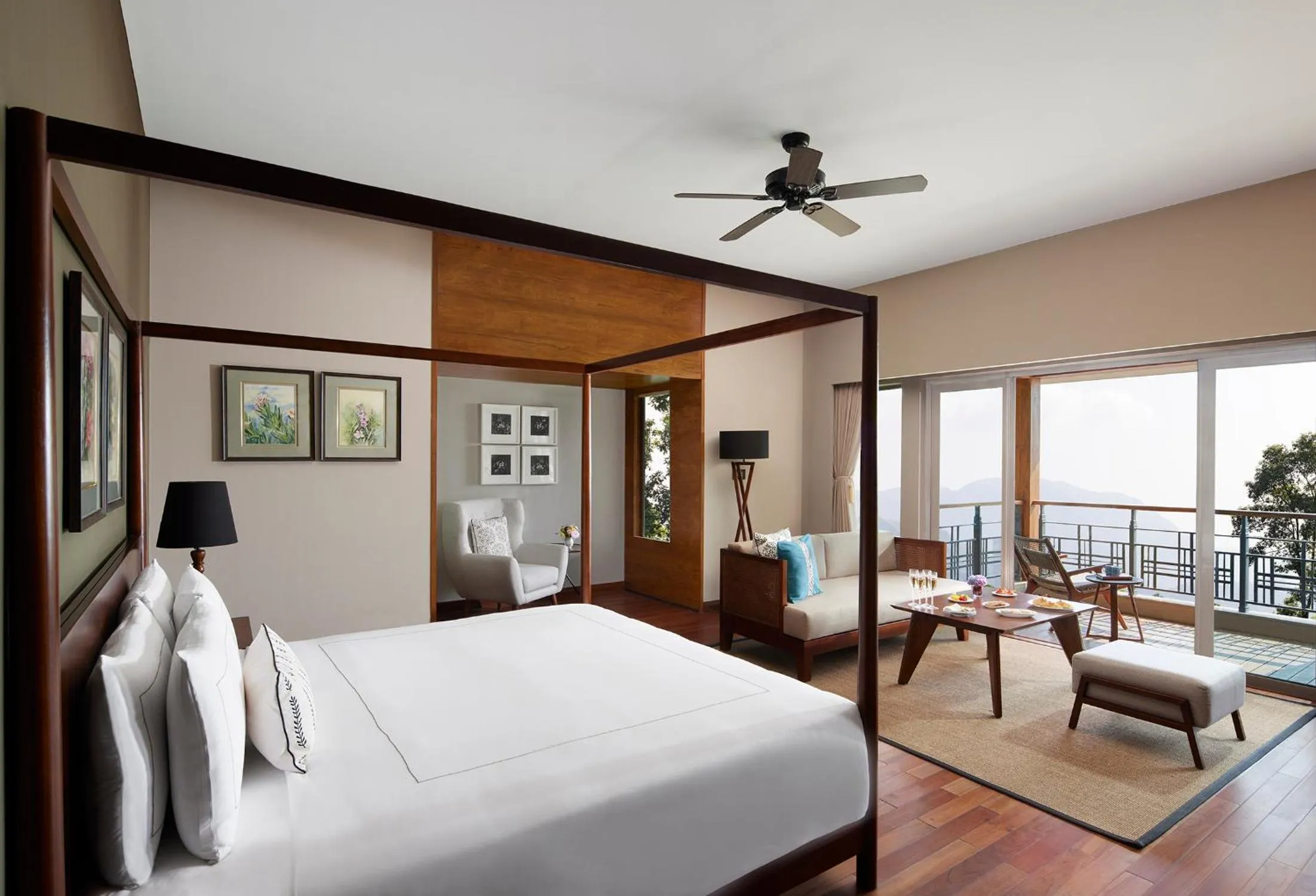 Bedroom, Bed in Taj Chia Kutir Resort & Spa Darjeeling