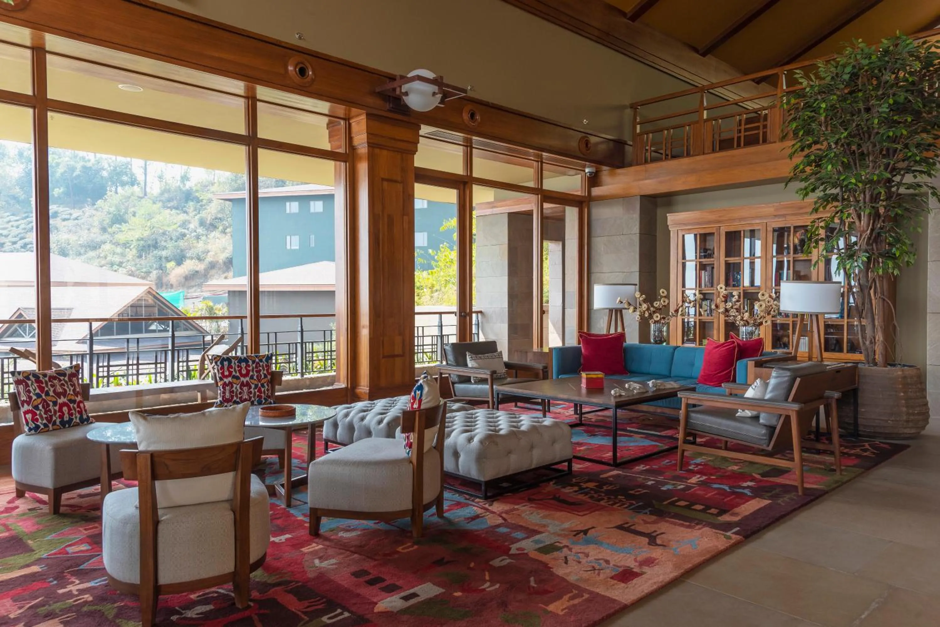 Lobby or reception in Taj Chia Kutir Resort & Spa Darjeeling