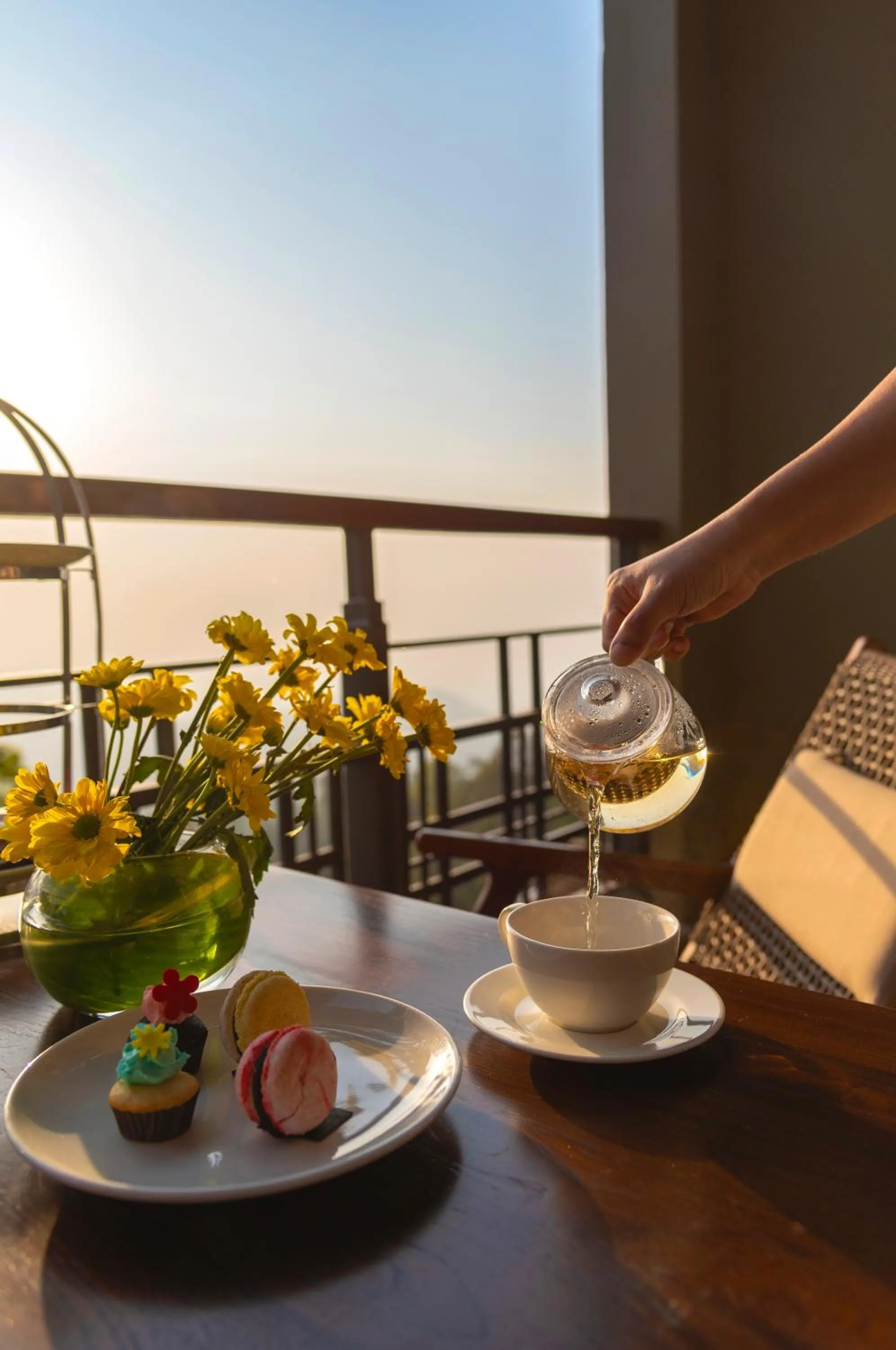 Balcony/Terrace in Taj Chia Kutir Resort & Spa Darjeeling