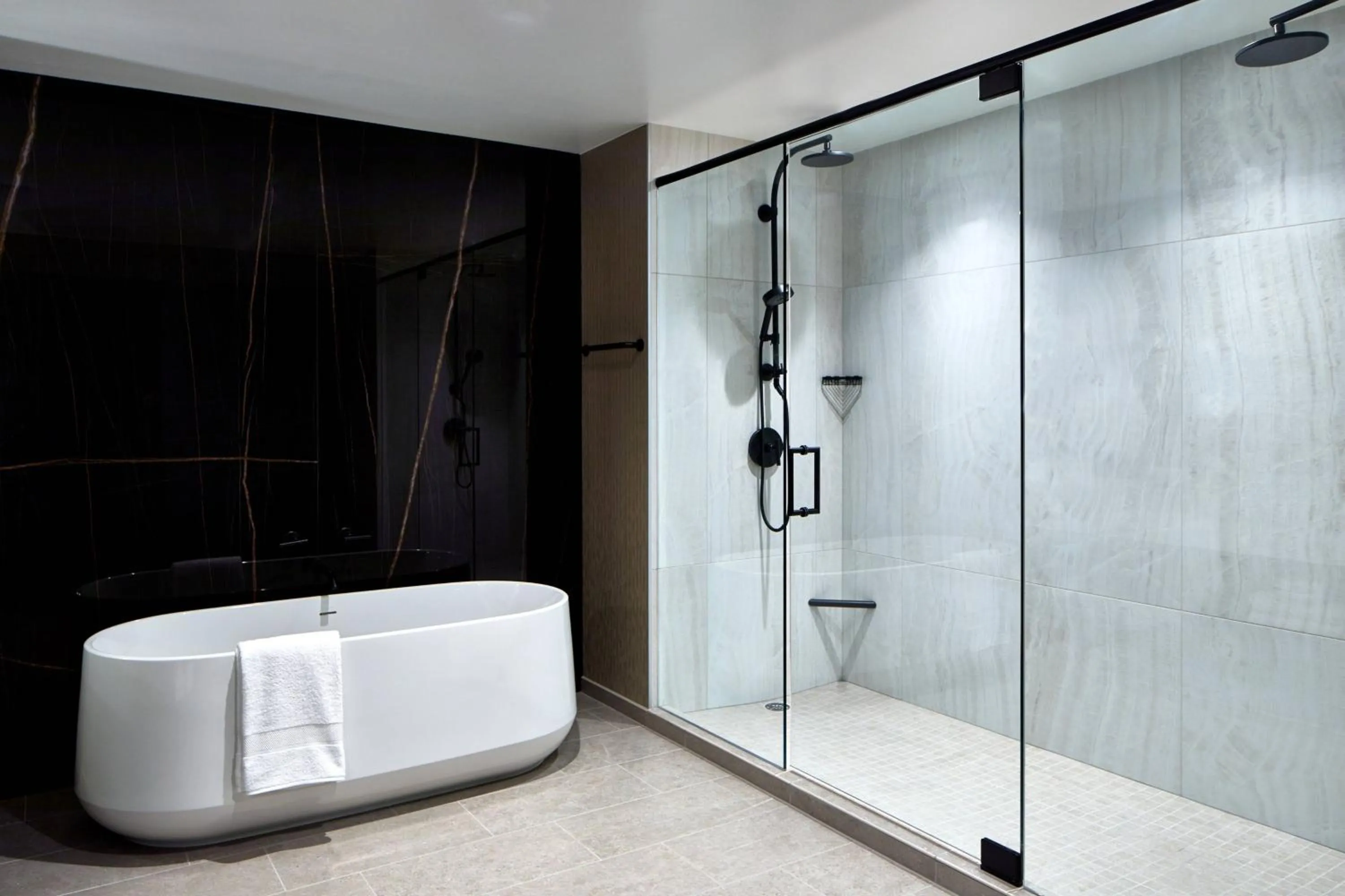 Bathroom in UNC Charlotte Marriott Hotel & Conference Center